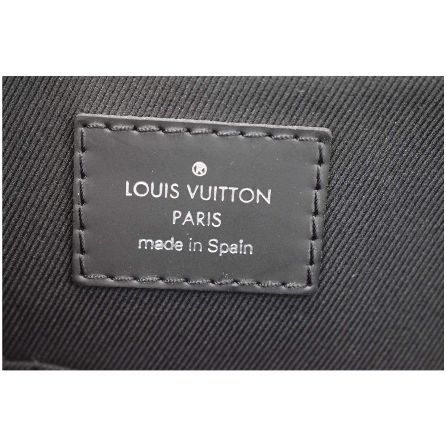 LOUIS VUITTON Porte-Documents Jour Graphite Briefcase Shoulder Bag Black - 20% OFF