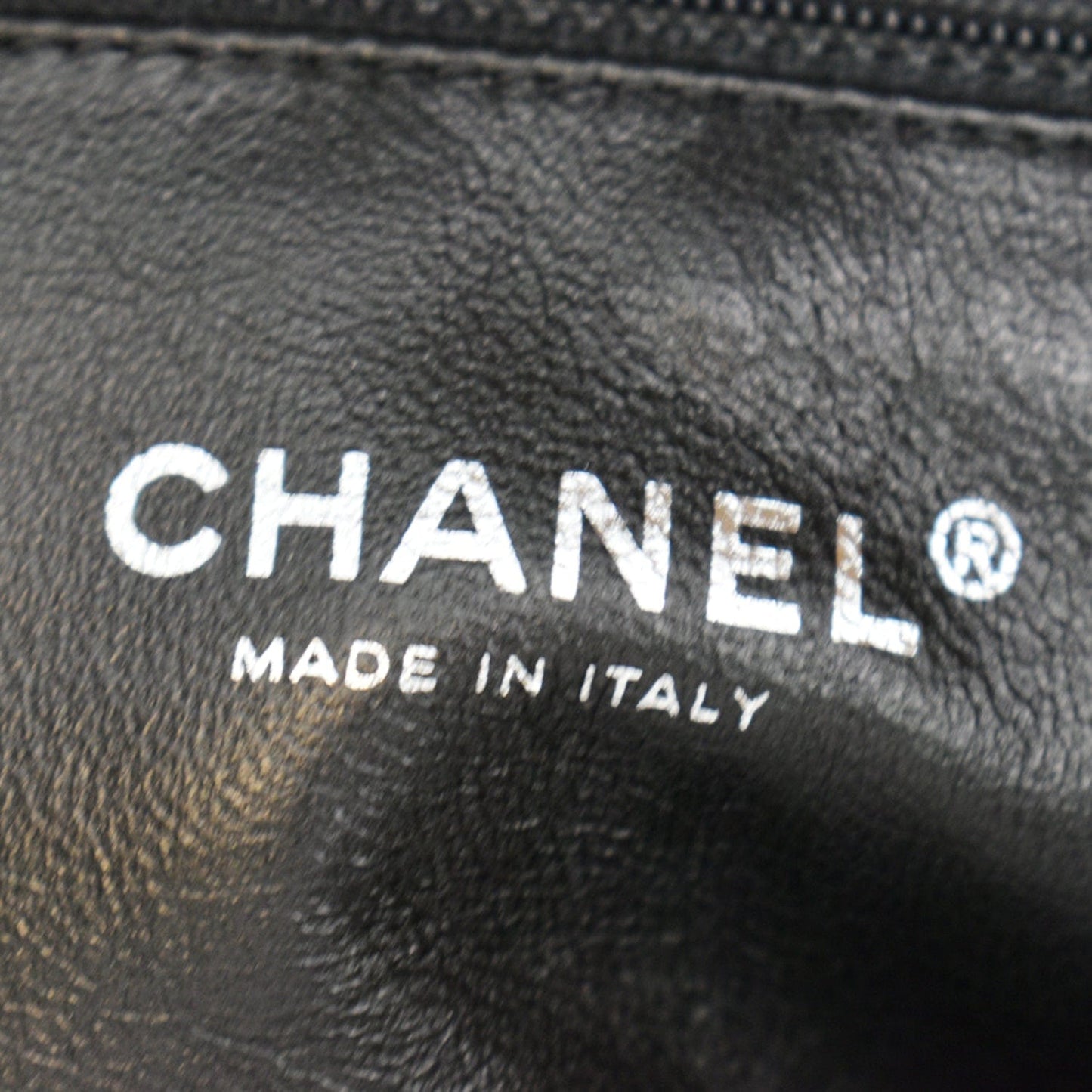 CHANEL Timeless Caviar Quilted Leather Clutch Black
