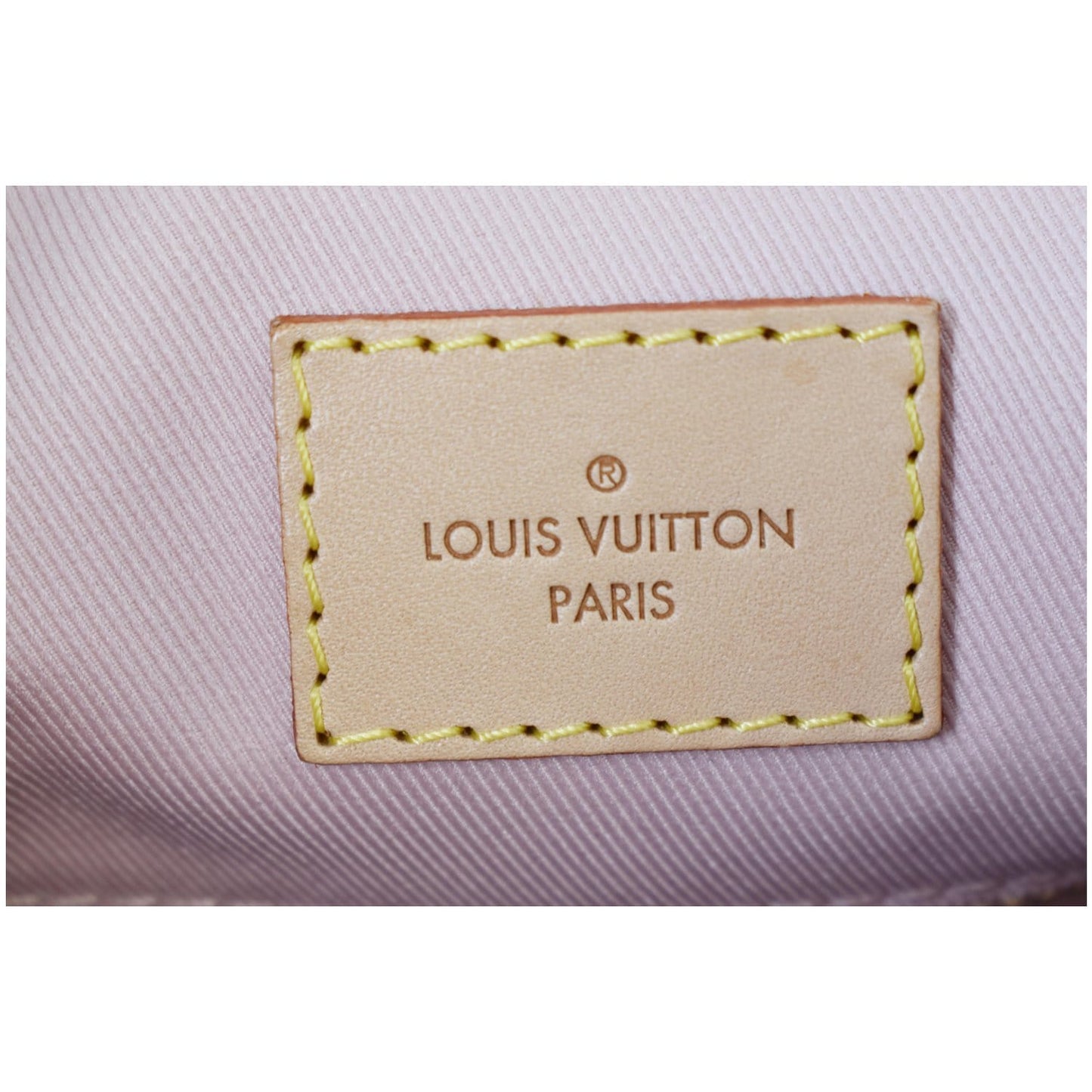 LOUIS VUITTON Graceful PM Damier Azur Shoulder Bag White