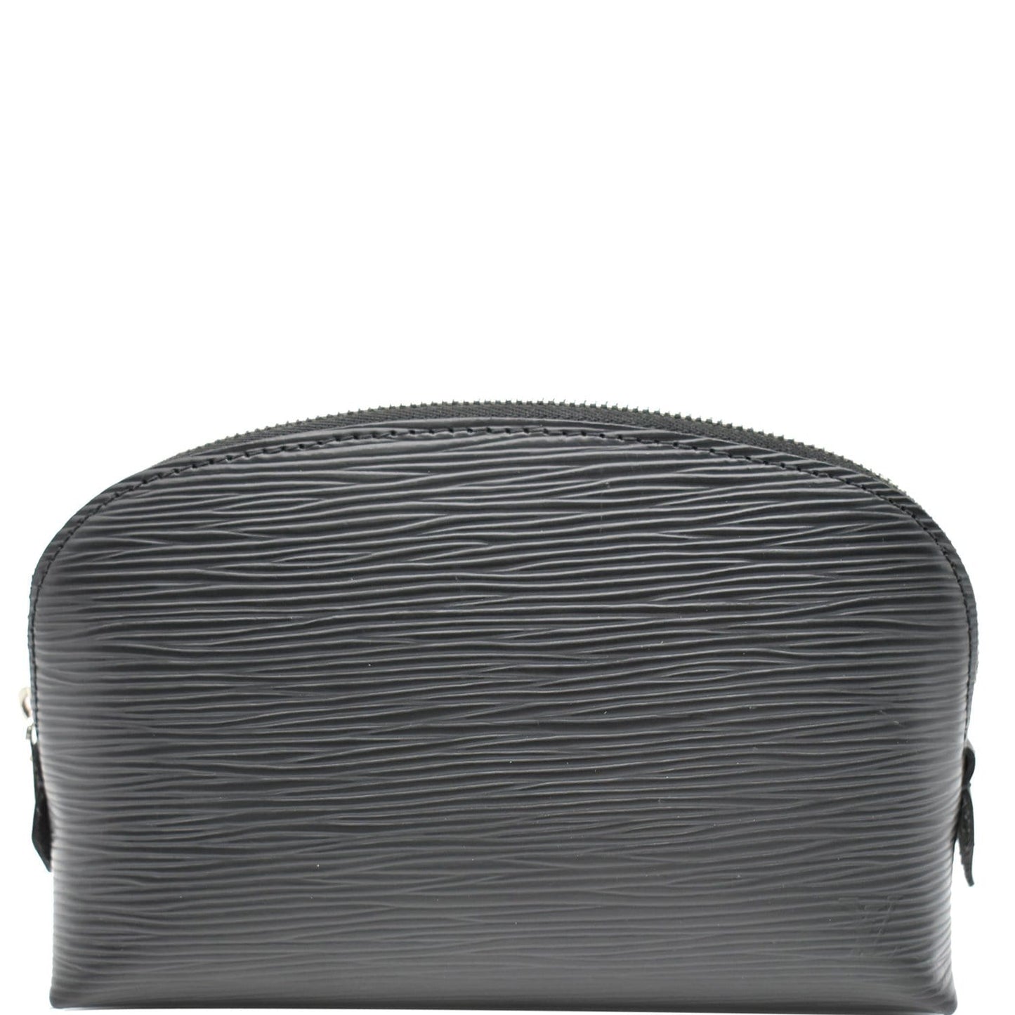 LOUIS VUITTON Epi Leather Pochette Cosmetic Pouch Black