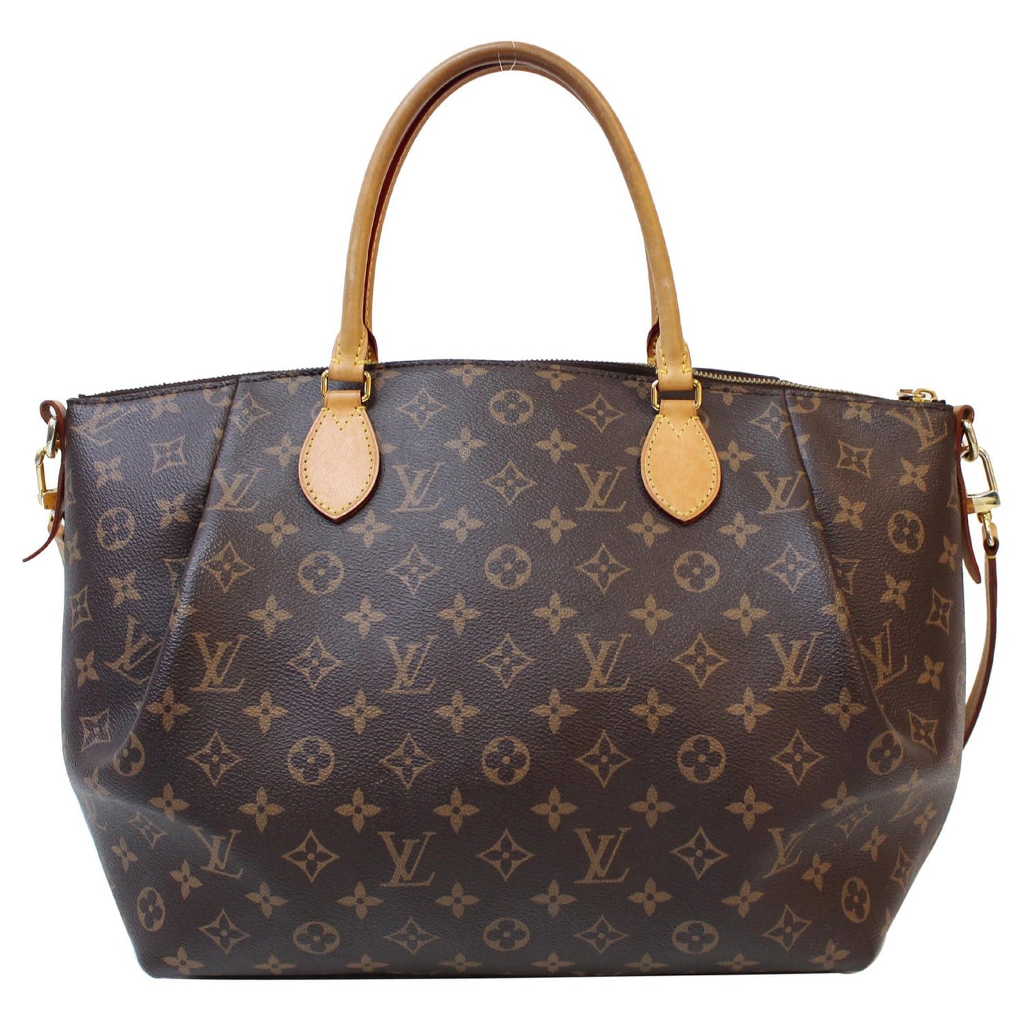 LOUIS VUITTON Turenne GM Monogram Canvas 2 Way Shoulder Bag Brown