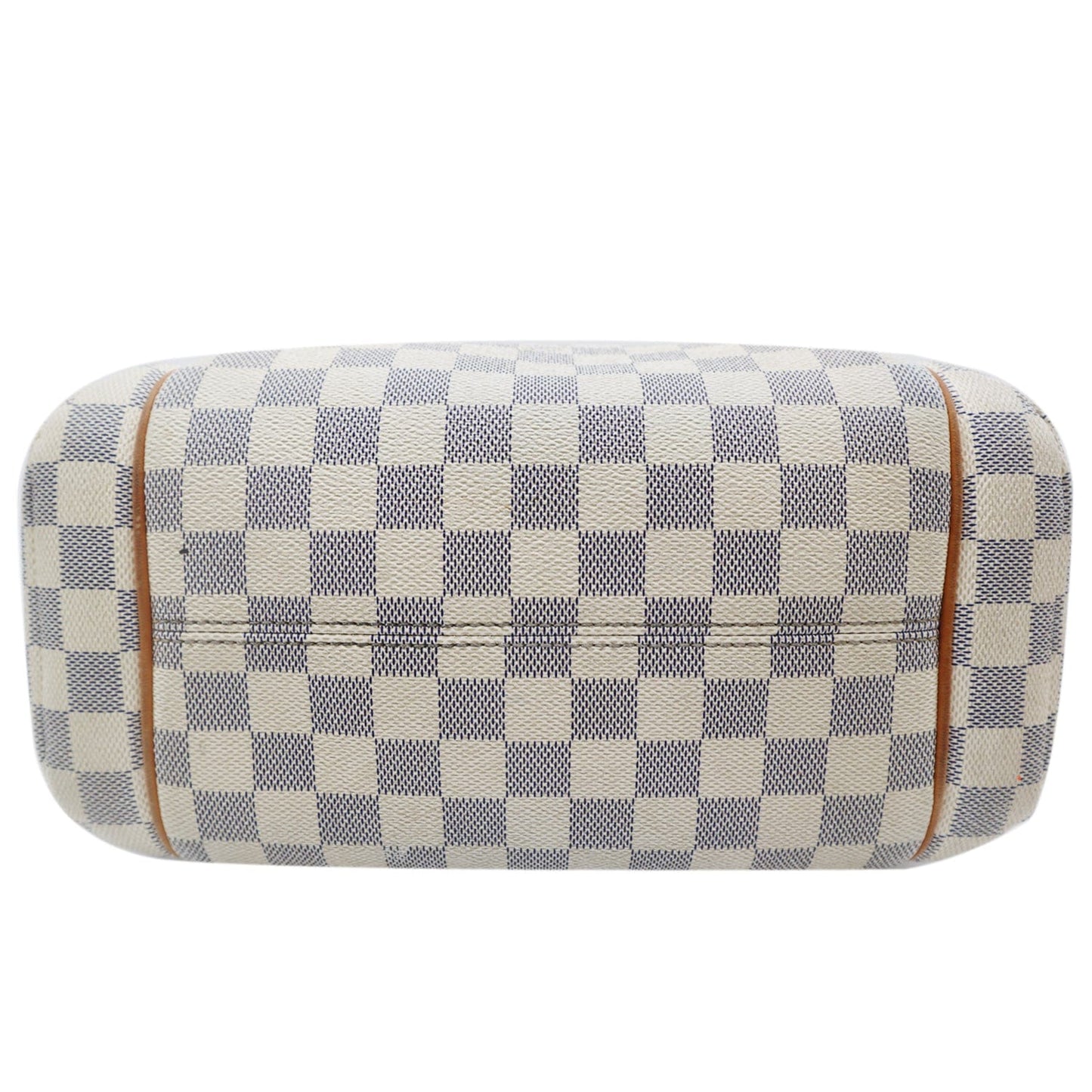 LOUIS VUITTON Totally PM Damier Azur Shoulder Bag White