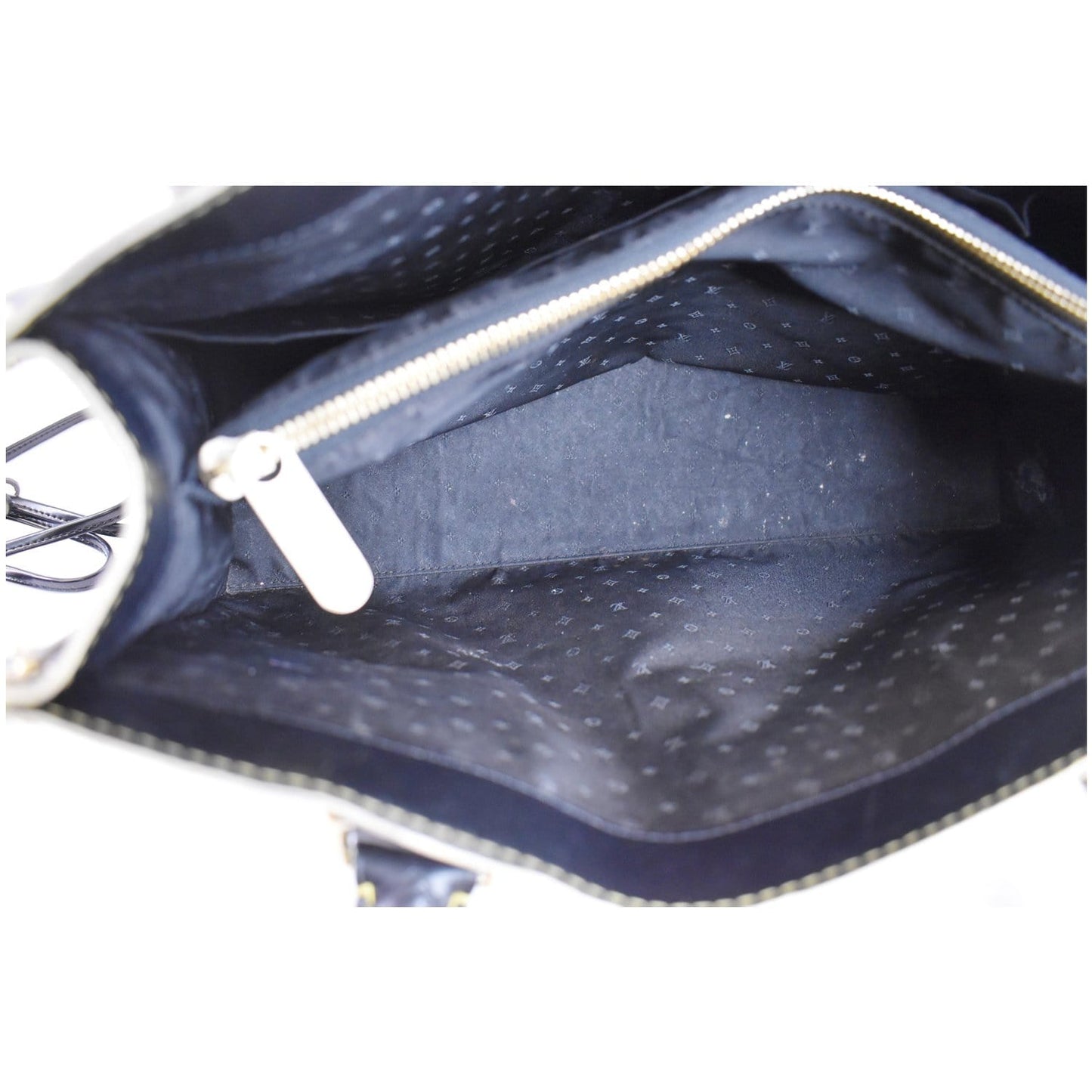 LOUIS VUITTON Suhali Le Fabuleux Leather Satchel Bag Black