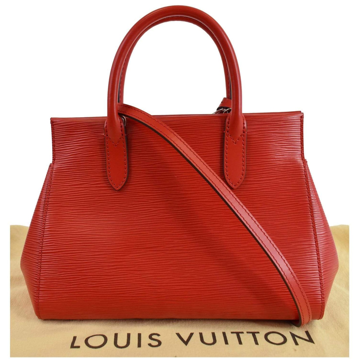LOUIS VUITTON Marly BB Epi Leather Shoulder Bag Coquelicot - 20% OFF