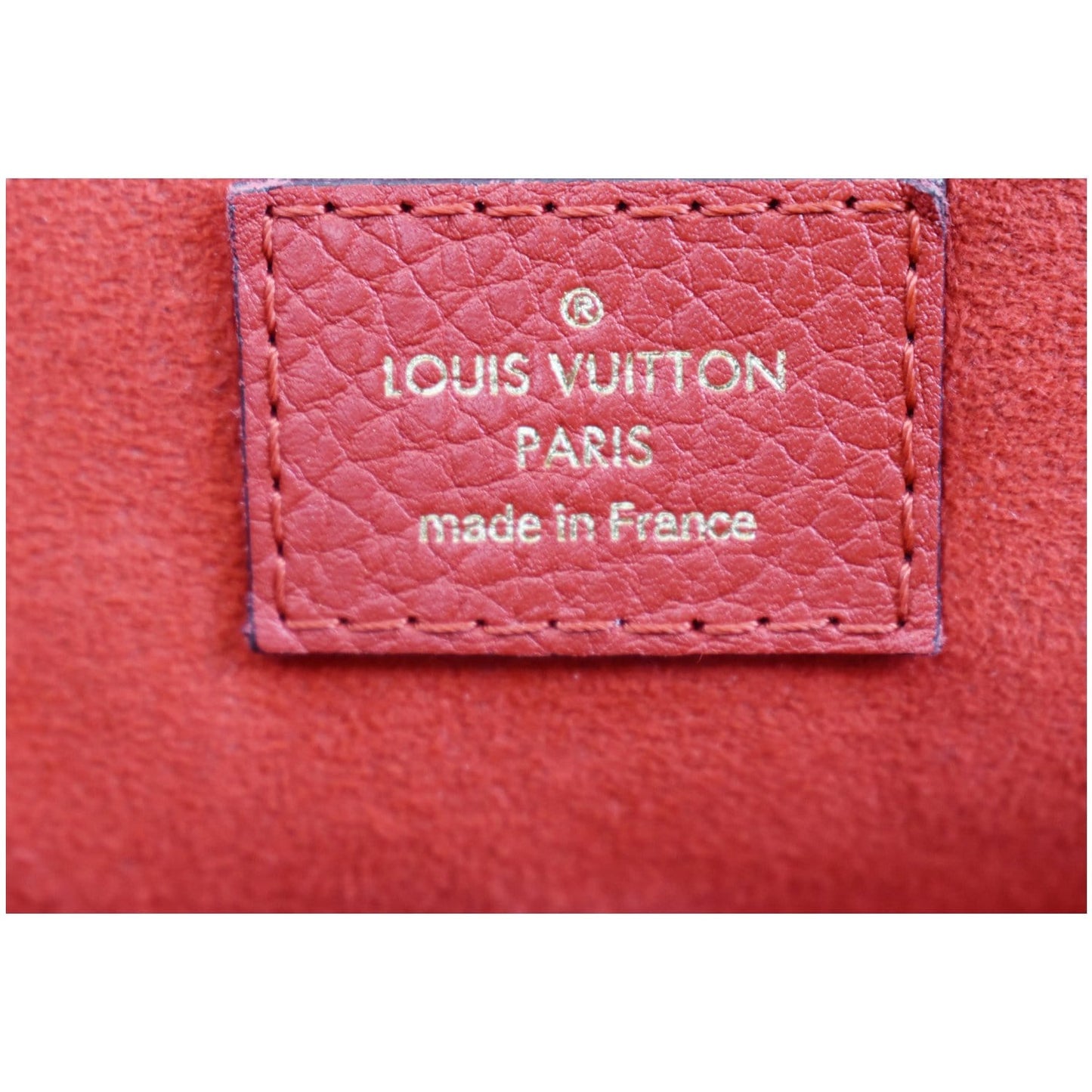 LOUIS VUITTON Retiro NM Monogram Canvas 2Way Shoulder Bag Red