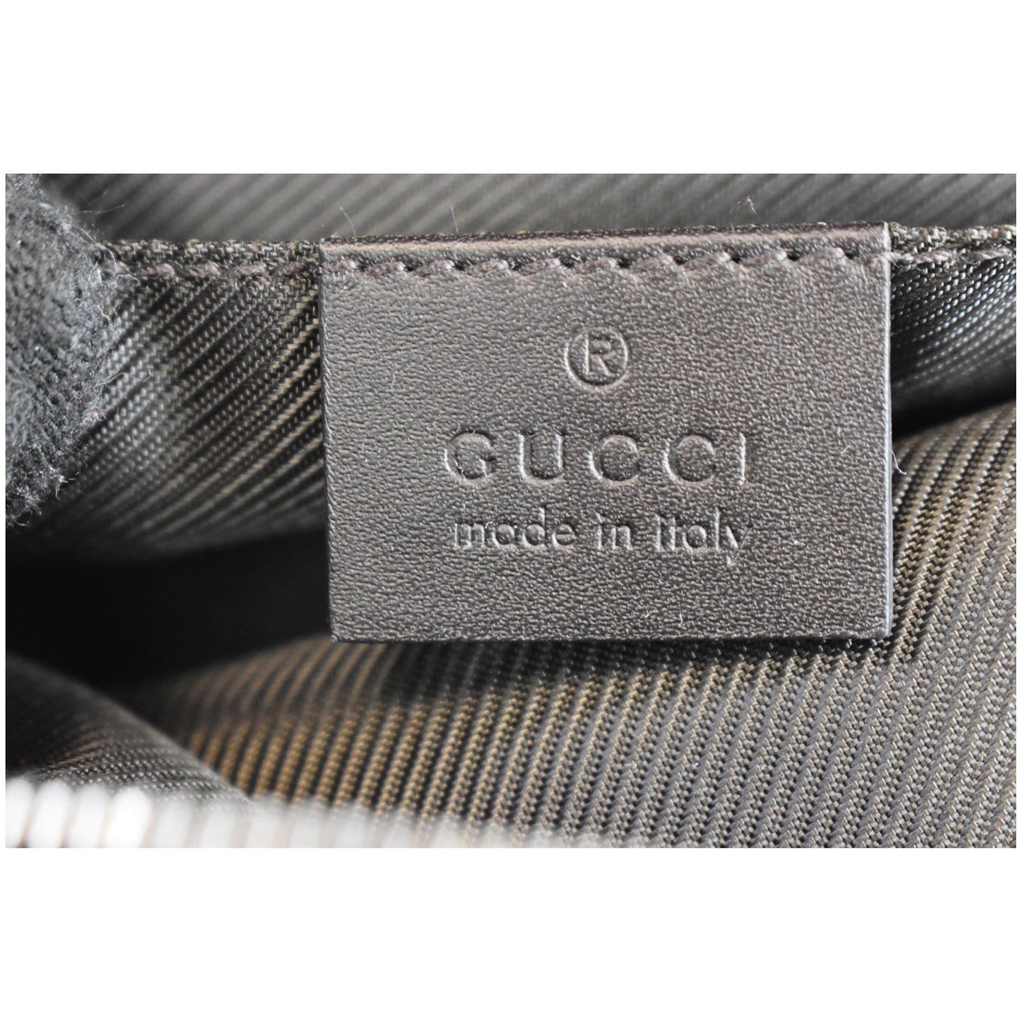 GUCCI GG Monogram Web Small Cosmetic Case Beige 256637