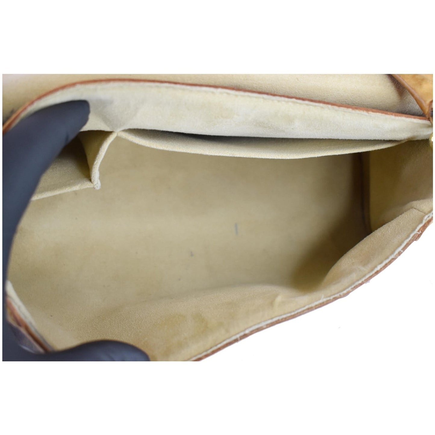 LOUIS VUITTON Beverly MM Monogram Canvas Shoulder Bag Brown