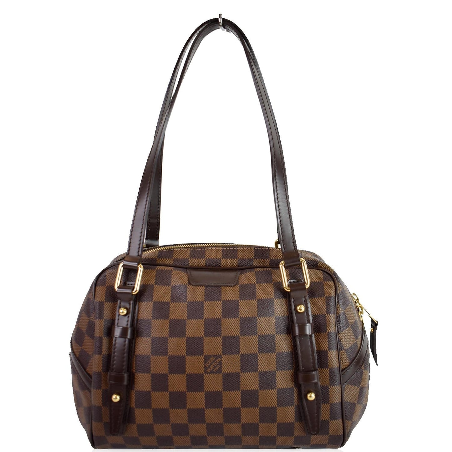 LOUIS VUITTON Rivington PM Damier Ebene Shoulder Bag Brown - 20% OFF
