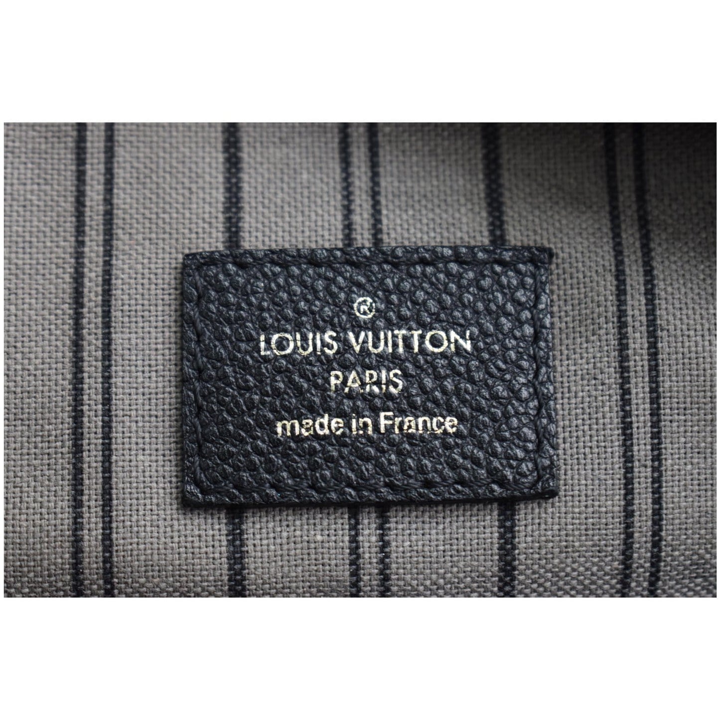 LOUIS VUITTON Speedy 30 Bandouliere Monogram Empreinte Leather Shoulder Bag Black