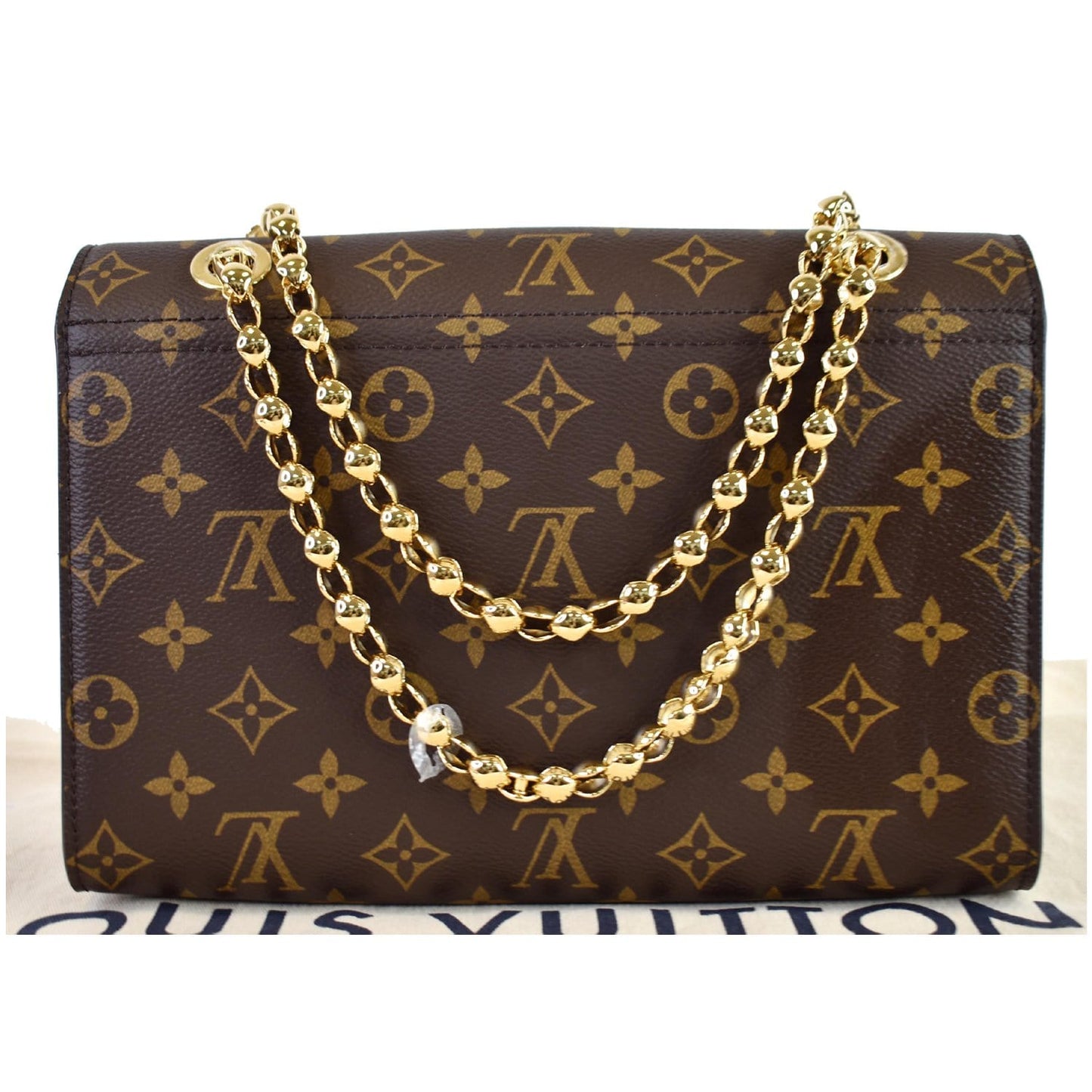 LOUIS VUITTON Victoire Monogram Canvas Crossbody Bag Navy