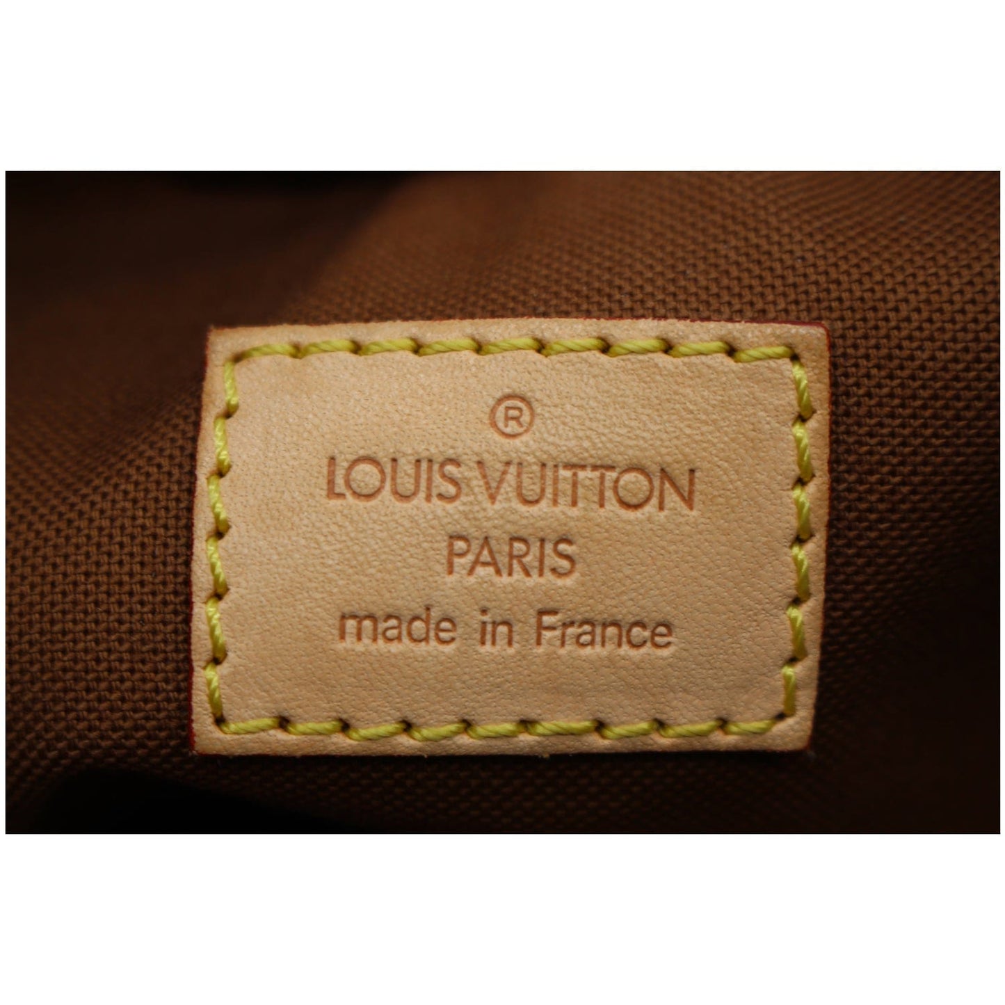 LOUIS VUITTON Bosphore Pochette Monogram Canvas Crossbody Bag Brown