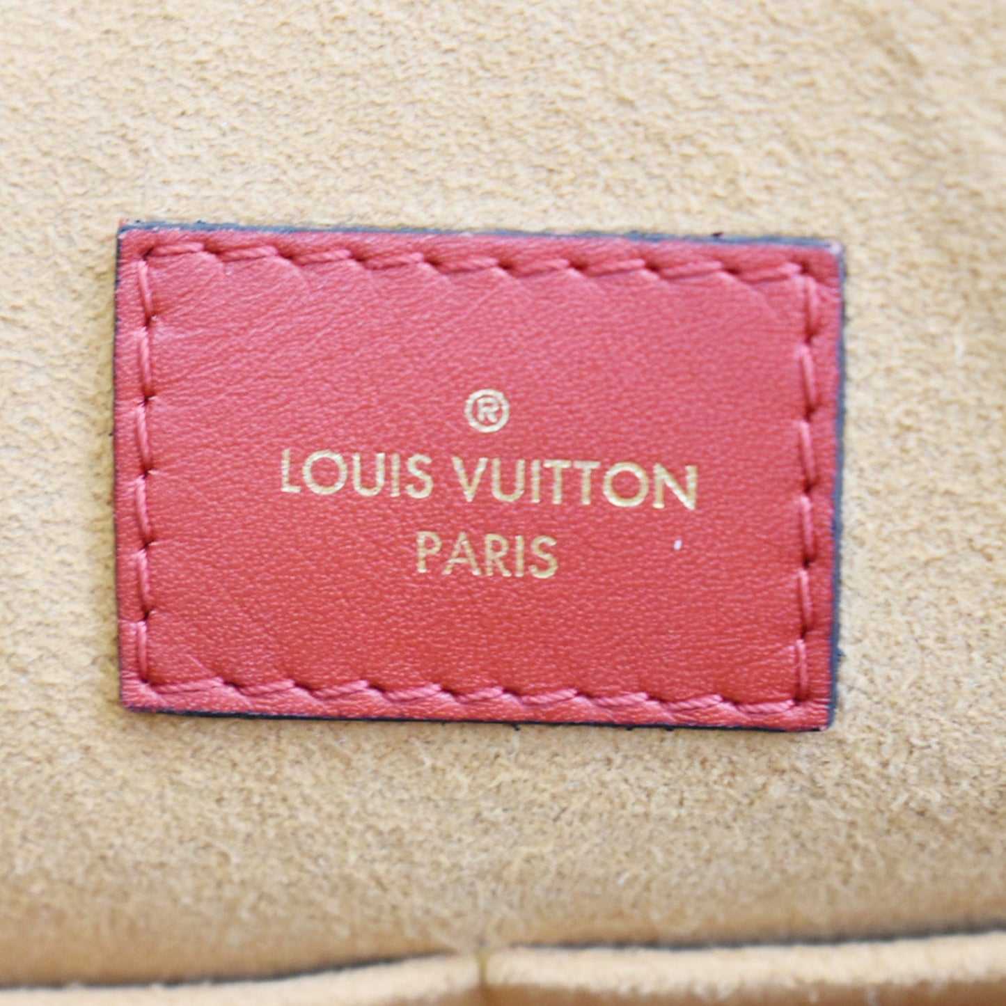LOUIS VUITTON Tuileries Monogram Canvas Tote Shoulder Bag Brown