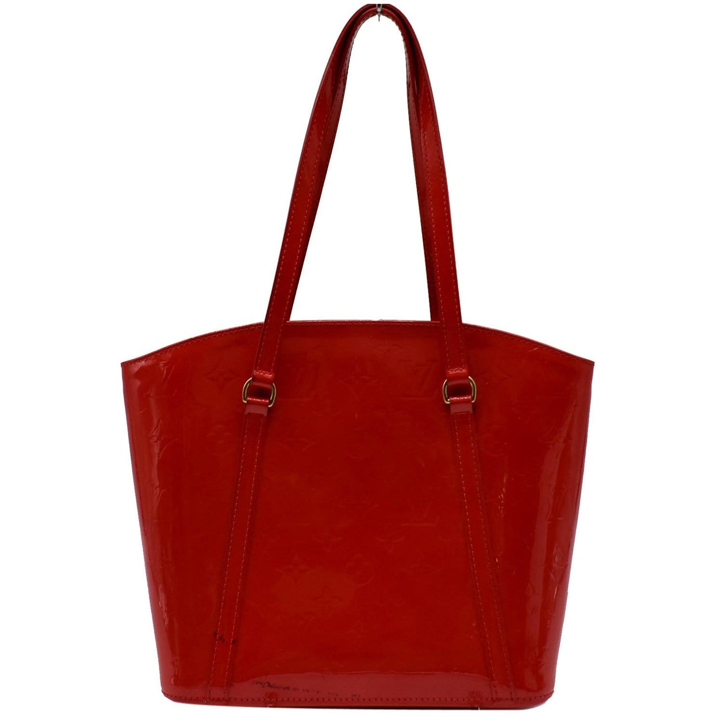LOUIS VUITTON Avalon MM Monogram Vernis Shoulder Tote Bag Rouge Grenadine - Hot Deals
