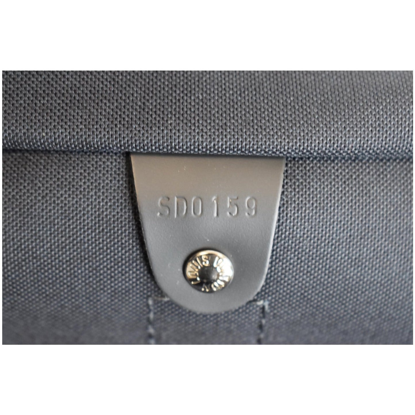 LOUIS VUITTON Keepall Bandouliere 55 Damier Graphite Travel Bag Black