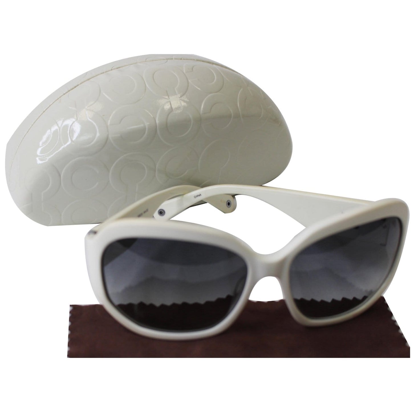 COACH Arabella S8025 Sunglasses White