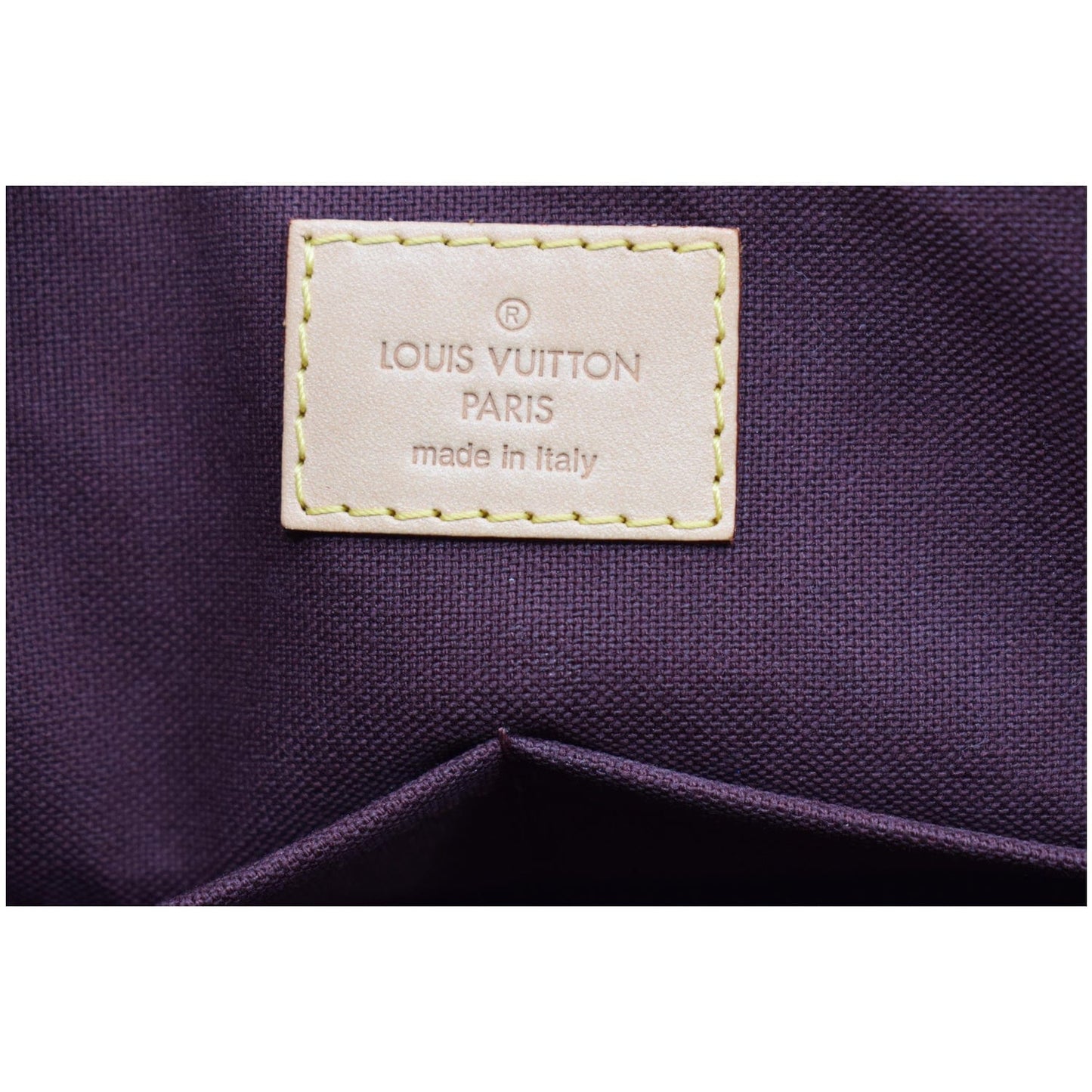 LOUIS VUITTON Segur Monogram Canvas Shoulder Crossbody Bag Brown