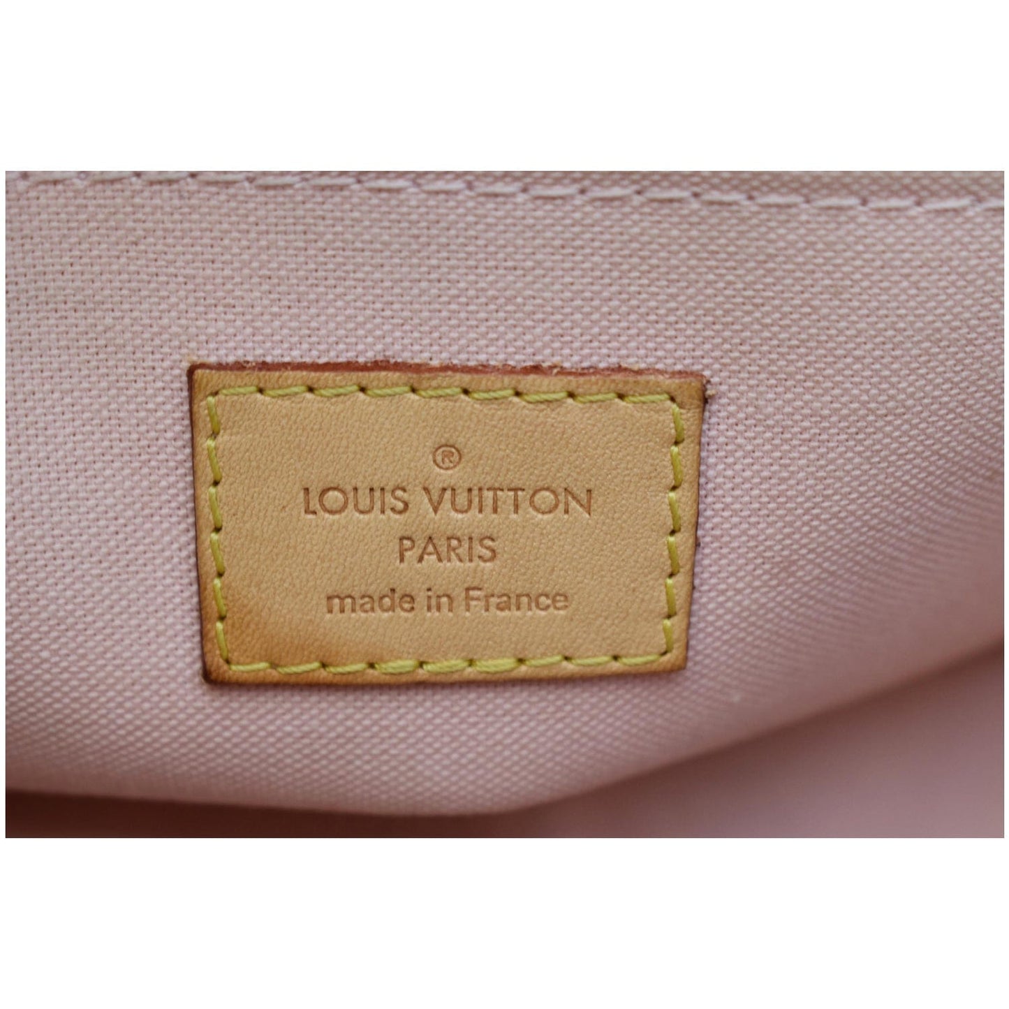 LOUIS VUITTON Croisette Damier Azur Satchel Crossbody Bag White