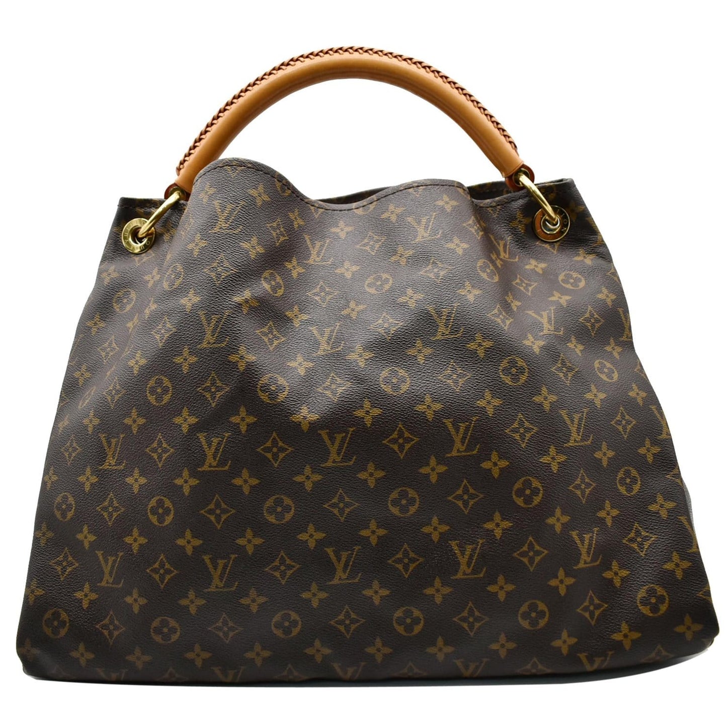 LOUIS VUITTON Artsy GM Monogram Canvas Hobo Bag Brown