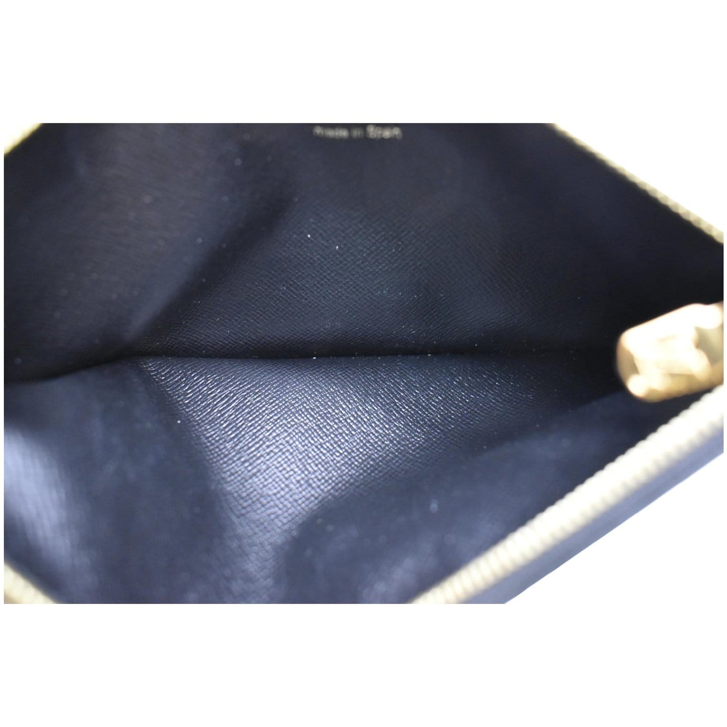 LOUIS VUITTON Slim Purse Monogram Reverse Canvas Wallet Brown