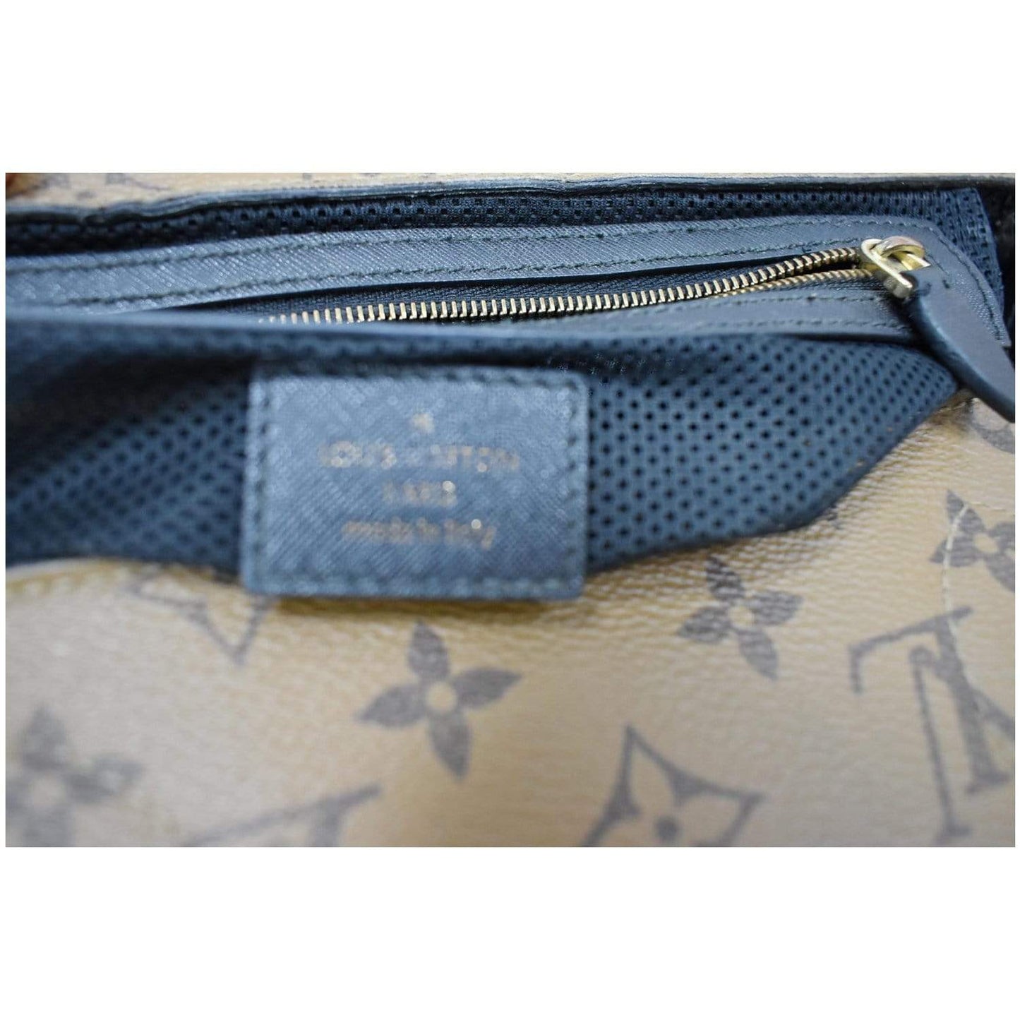 LOUIS VUITTON Tressage Reverse Monogram Tote Bag Brown - 10% OFF