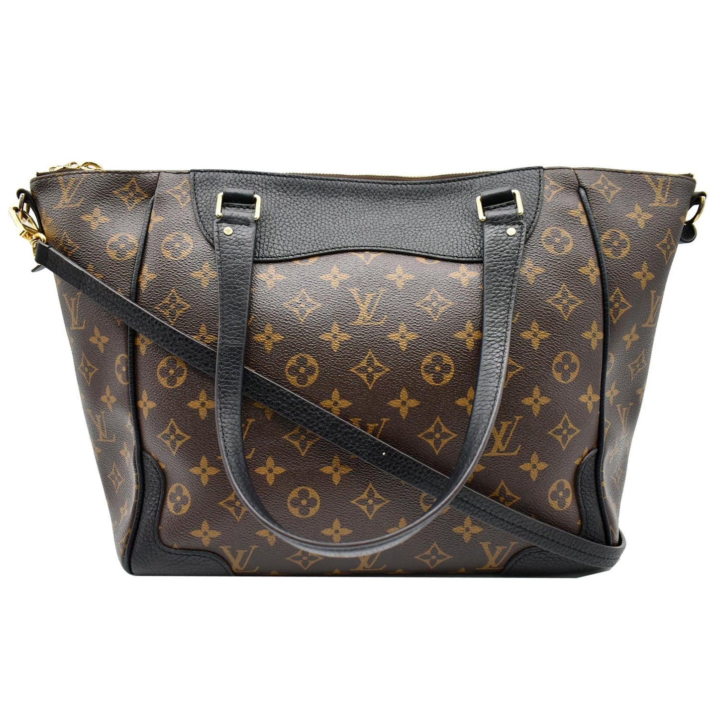 LOUIS VUITTON Estrela NM Monogram Canvas 2Way Shoulder Bag Noir