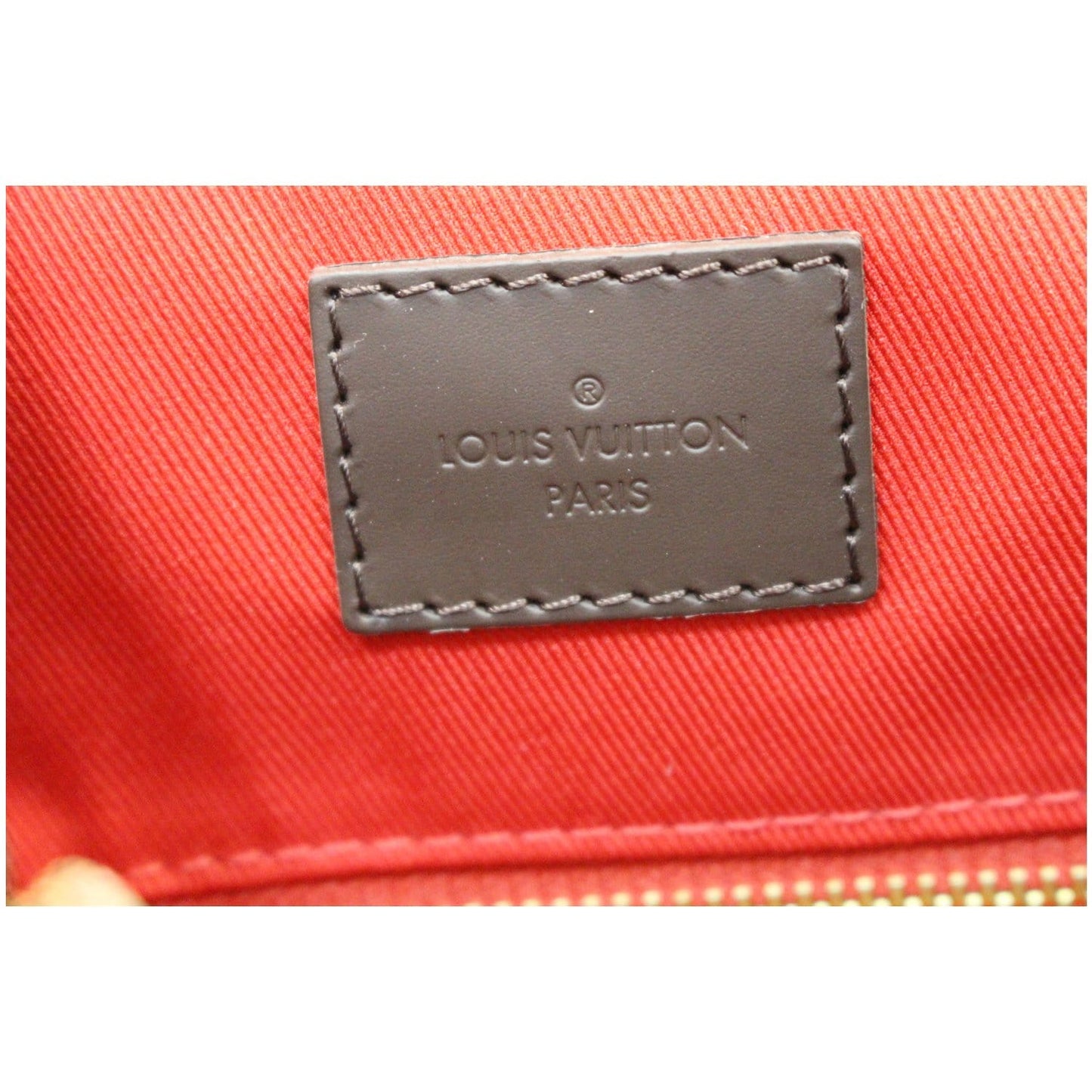 LOUIS VUITTON Graceful MM Damier Ebene Shoulder Bag Brown