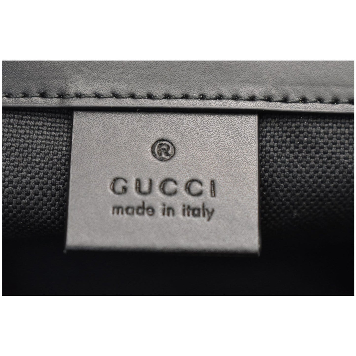 GUCCI Bestiary Tigers GG Supreme Microfiber Backpack Bag 495563 Black