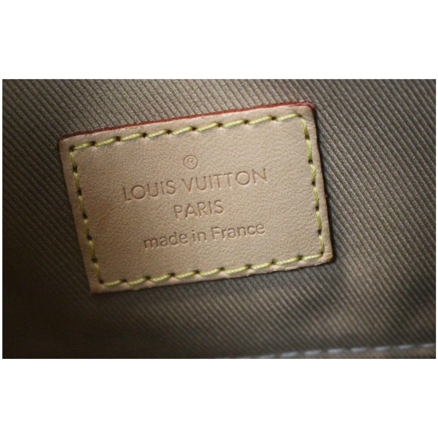 LOUIS VUITTON Graceful MM Monogram Canvas Shoulder Bag Brown