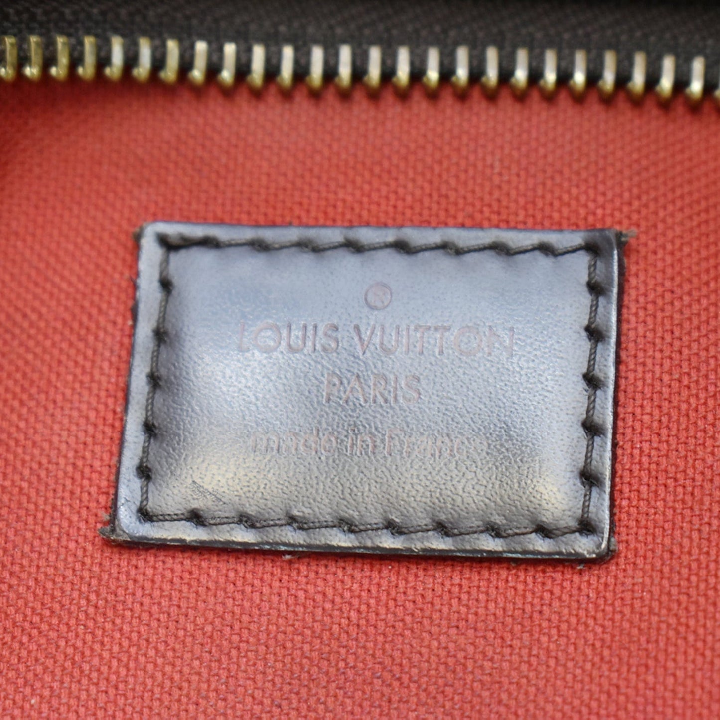 LOUIS VUITTON Bloomsbury GM Damier Ebene Shoulder Crossbody Bag Brown