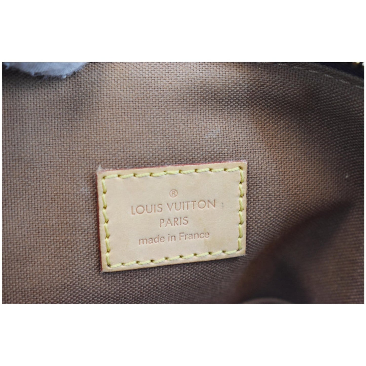 LOUIS VUITTON Tivoli GM Monogram Canvas Shoulder Bag Brown