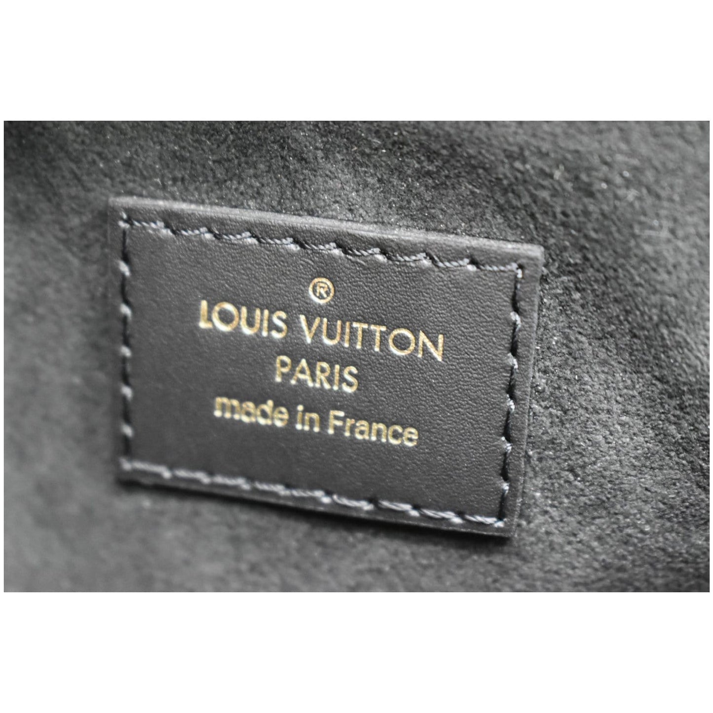 LOUIS VUITTON Flower Monogram Canvas Tote Bag Brown