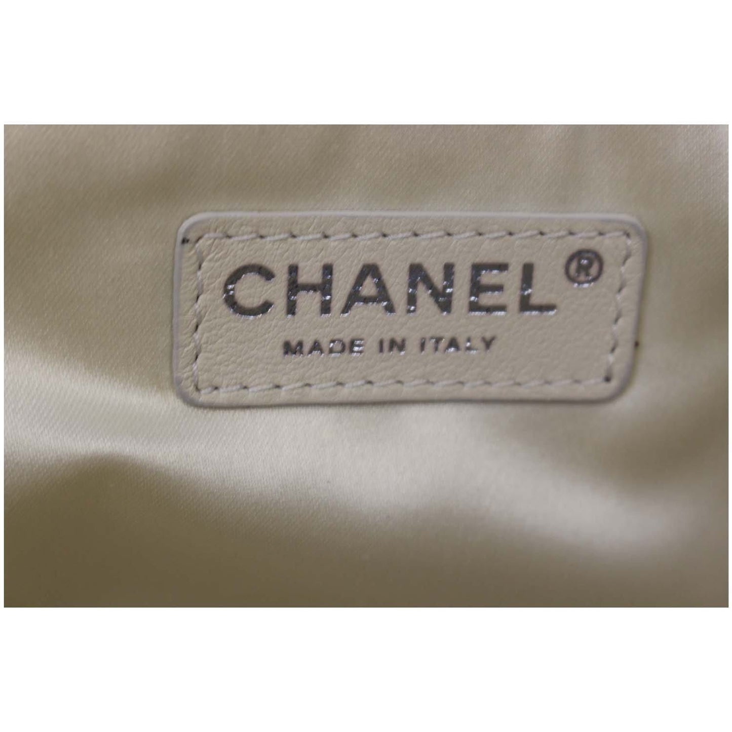 CHANEL East West Large Lambskin Quilted Leather Tote Shoulder Bag Black