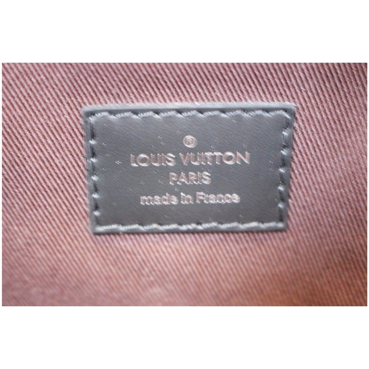LOUIS VUITTON Zack Monogram Macassar Canvas Backpack Bag