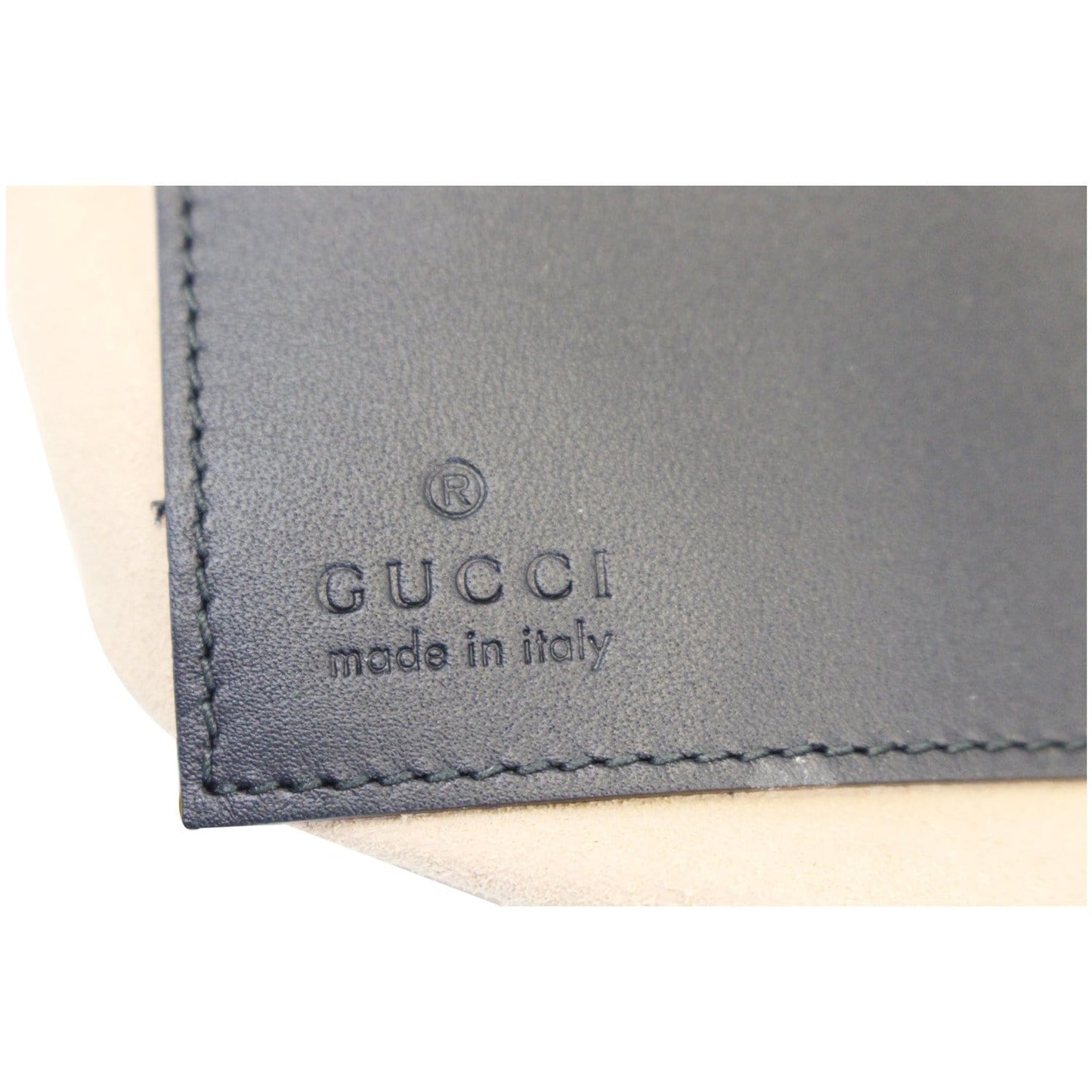 GUCCI Linea Bee GG Supreme Wristlet Handbag