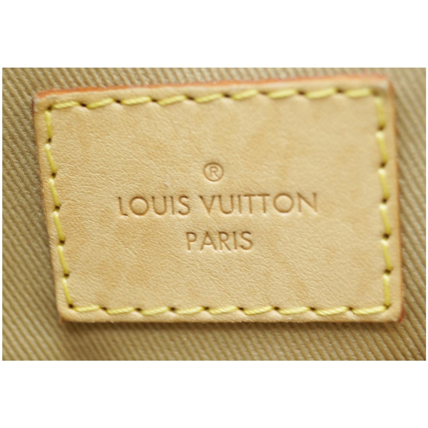 LOUIS VUITTON Graceful MM Monogram Canvas Shoulder Bag Brown