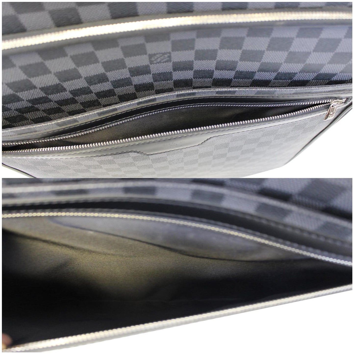 LOUIS VUITTON Pegase 55 Damier Graphite Business Suitcase Travel Bag Black