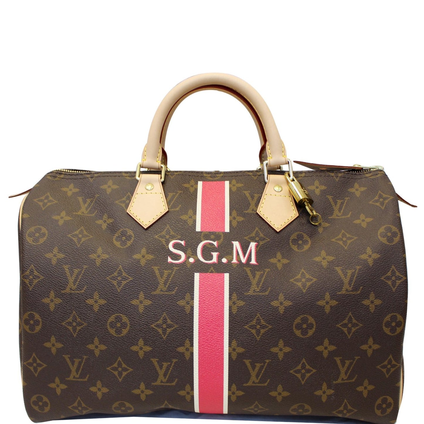 Louis Vuitton Speedy 35 Mon Monogram Canvas Satchel Bag Brown - 25% OFF