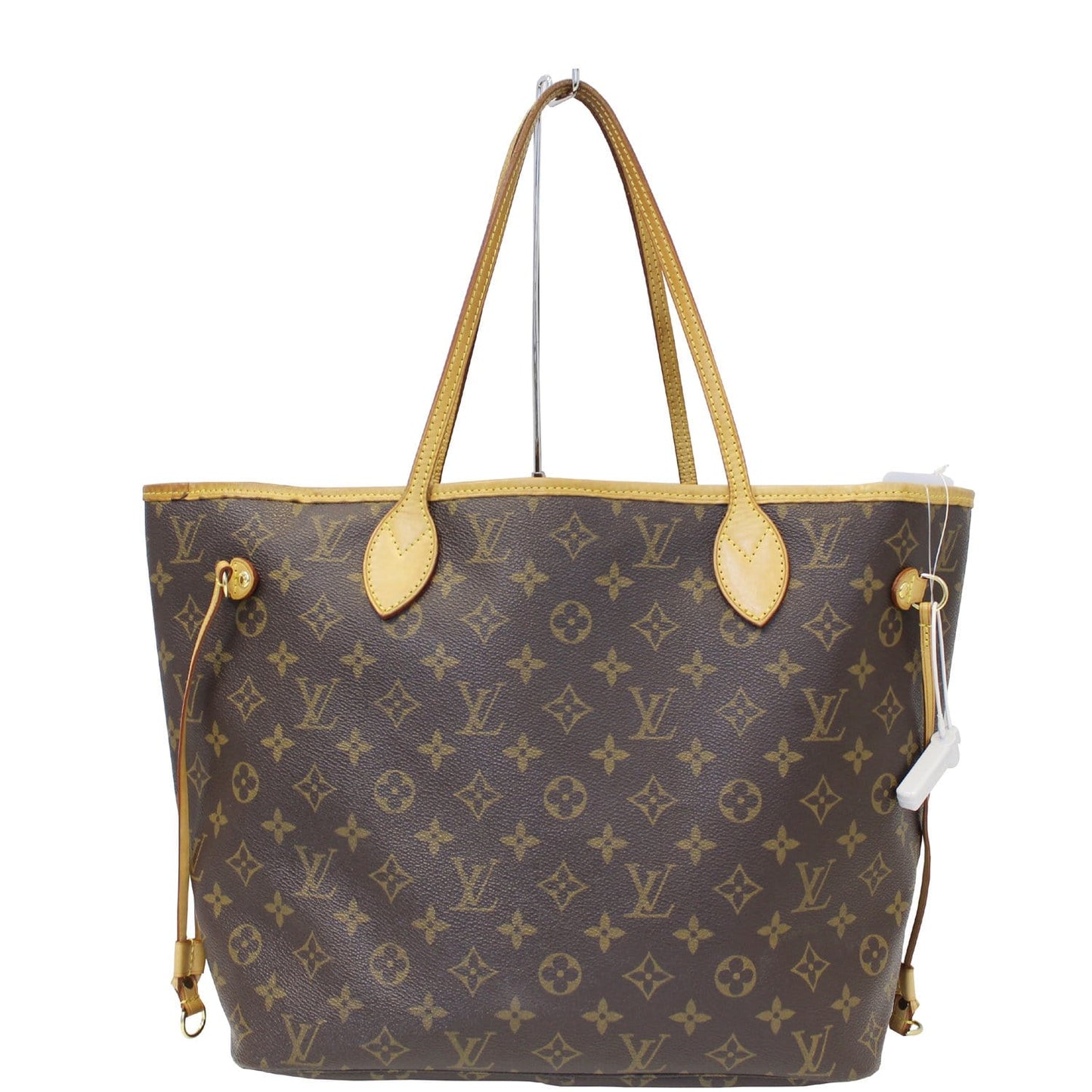 LOUIS VUITTON Neverfull MM Monogram Canvas  Brown Tote Bag