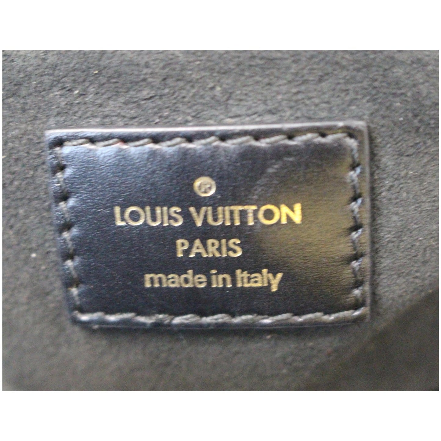 LOUIS VUITTON City Frame Taiga Leather Satchel Bag Black - Last Call