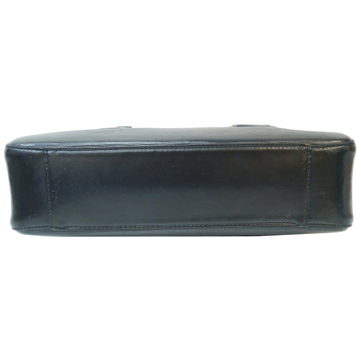 LOUIS VUITTON Voltaire Black Epi Leather Shoulder Bag Black