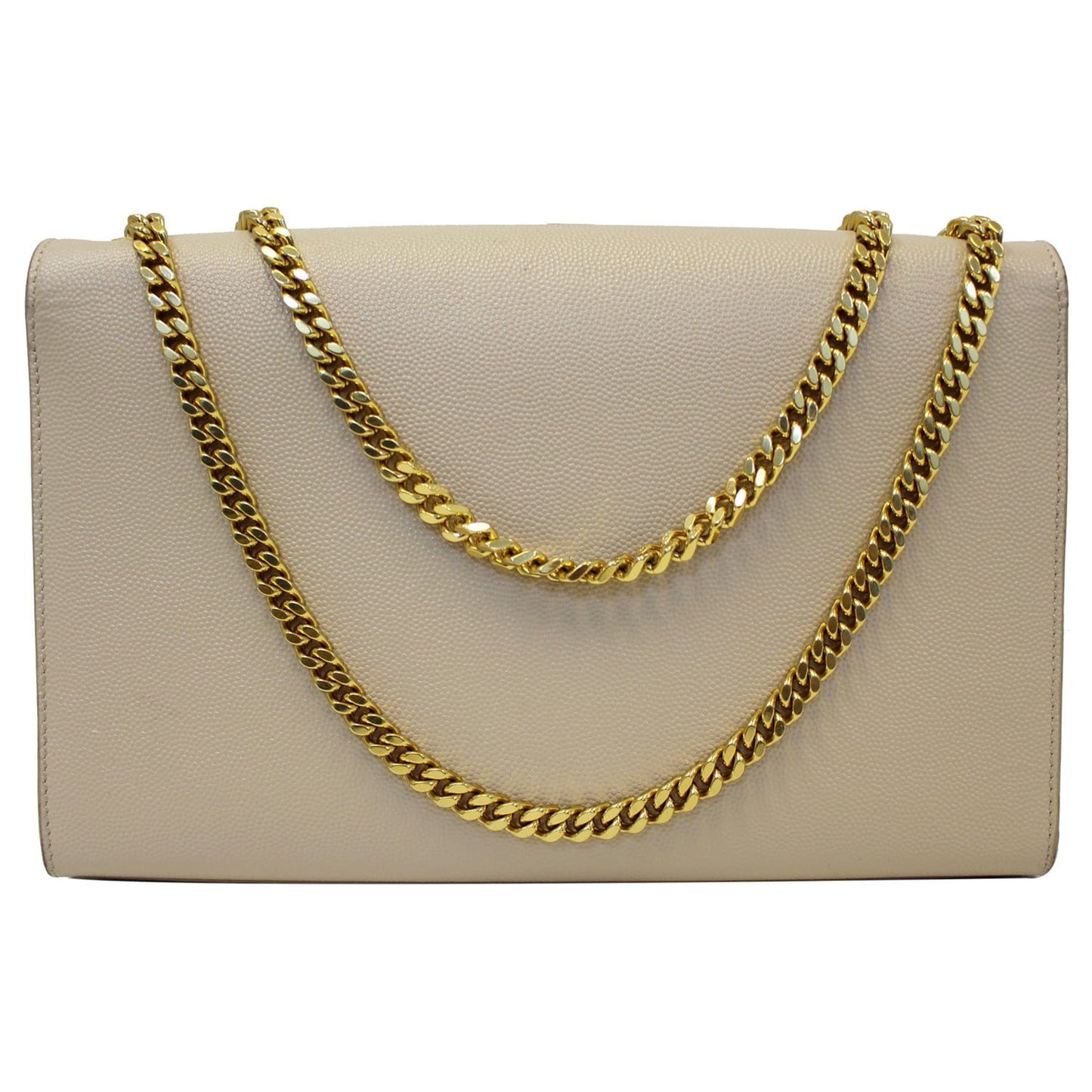 YVES SAINT LAURENT Kate Medium Leather Crossbody Bag Beige