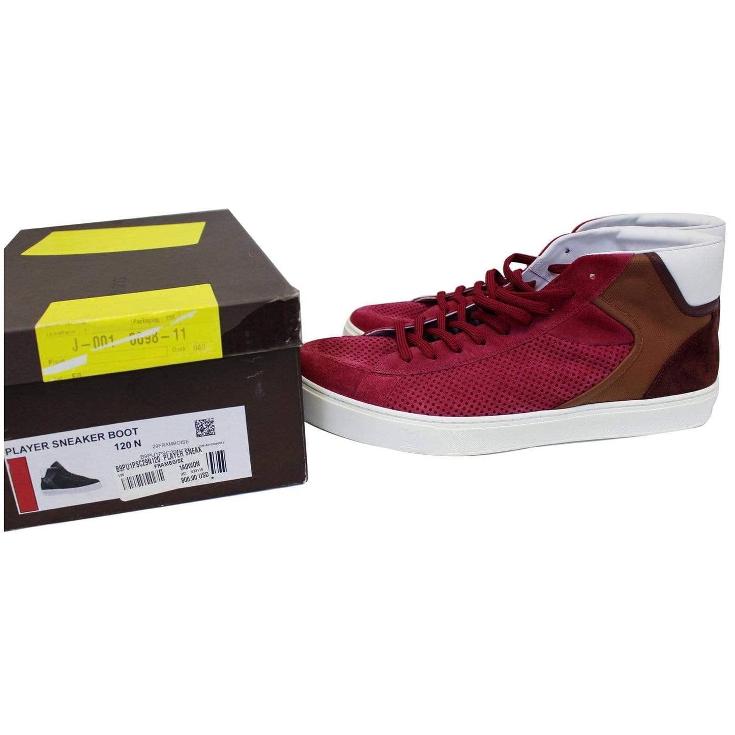 Louis Vuitton Player Sneakers Boot Framboise - Last Call