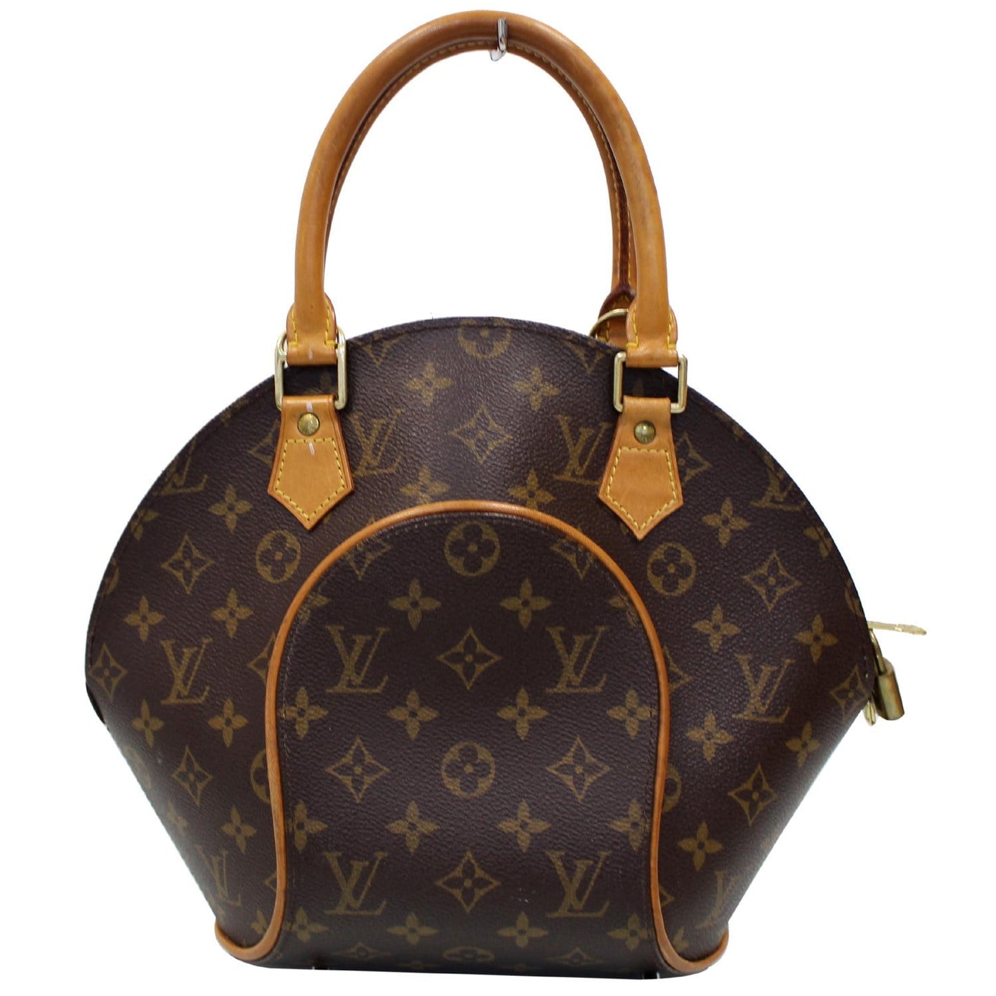 LOUIS VUITTON Ellipse PM Monogram Canvas Satchel Bag Brown