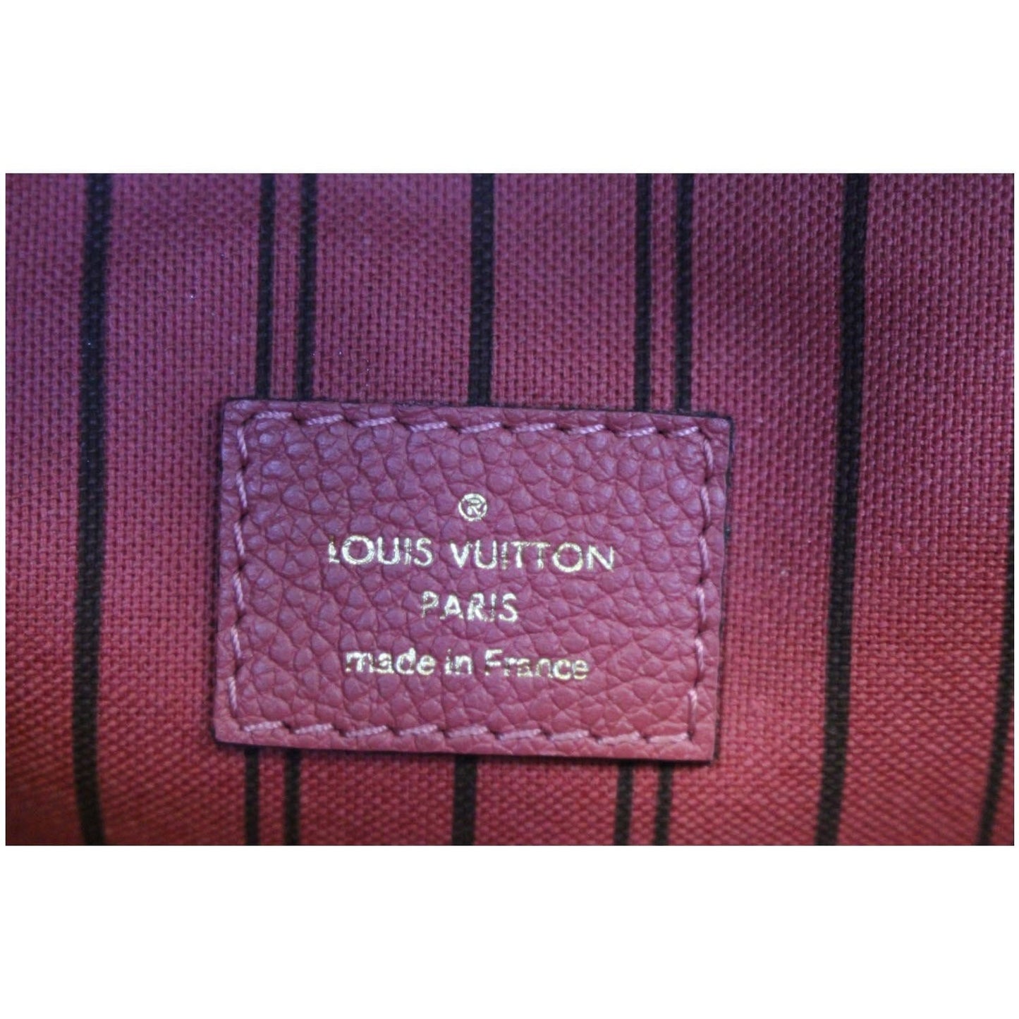 LOUIS VUITTON Metis Pochette Monogram Empreinte Crossbody Bag Pink