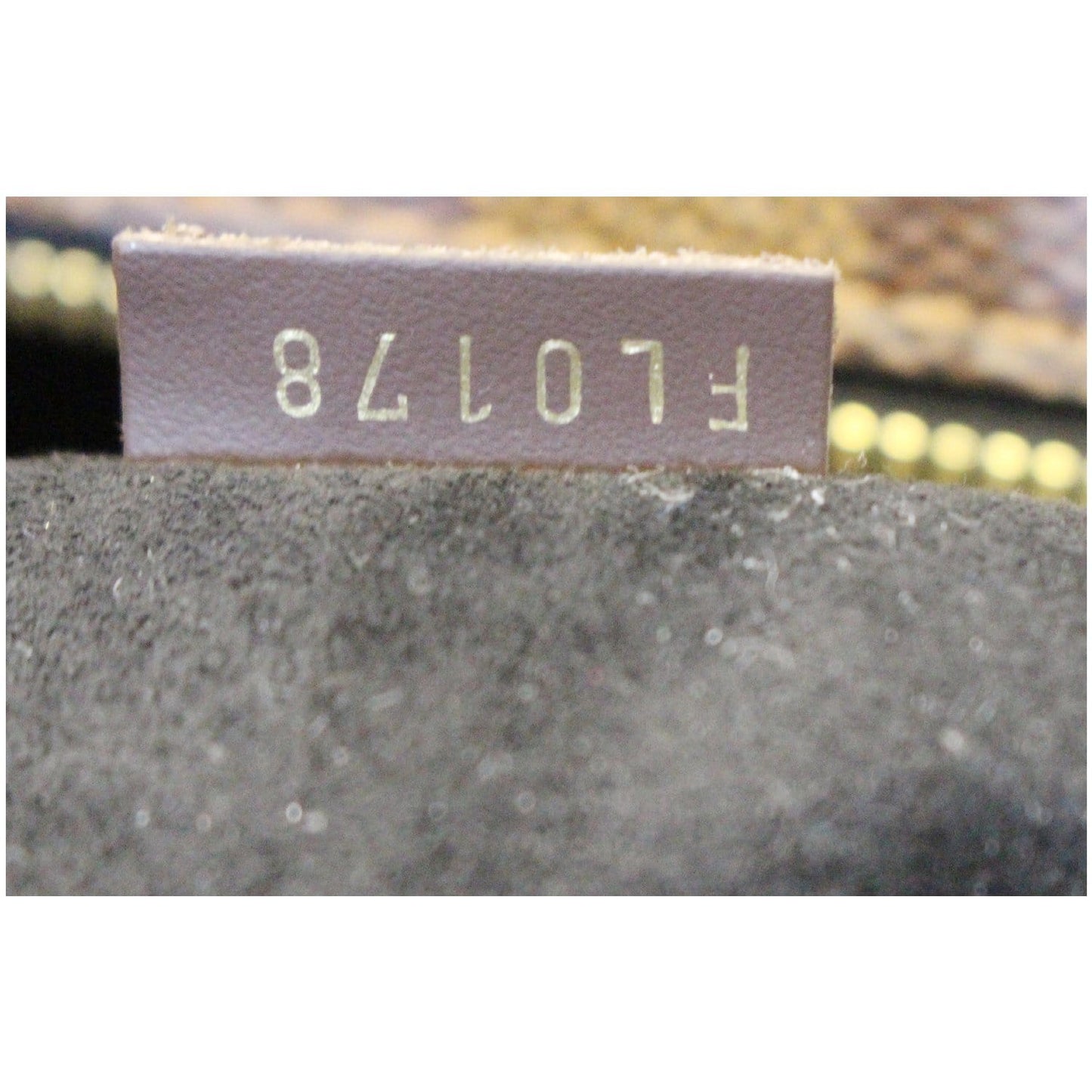 LOUIS VUITTON Jersey Damier Ebene Shoulder Bag Black