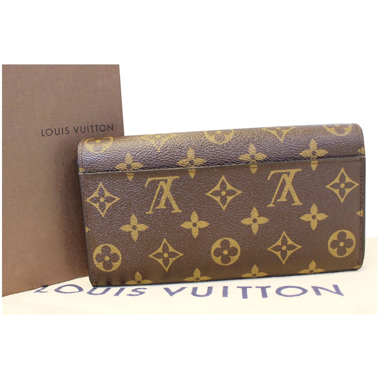 LOUIS VUITTON Sarah NM Monogram Canvas Wallet