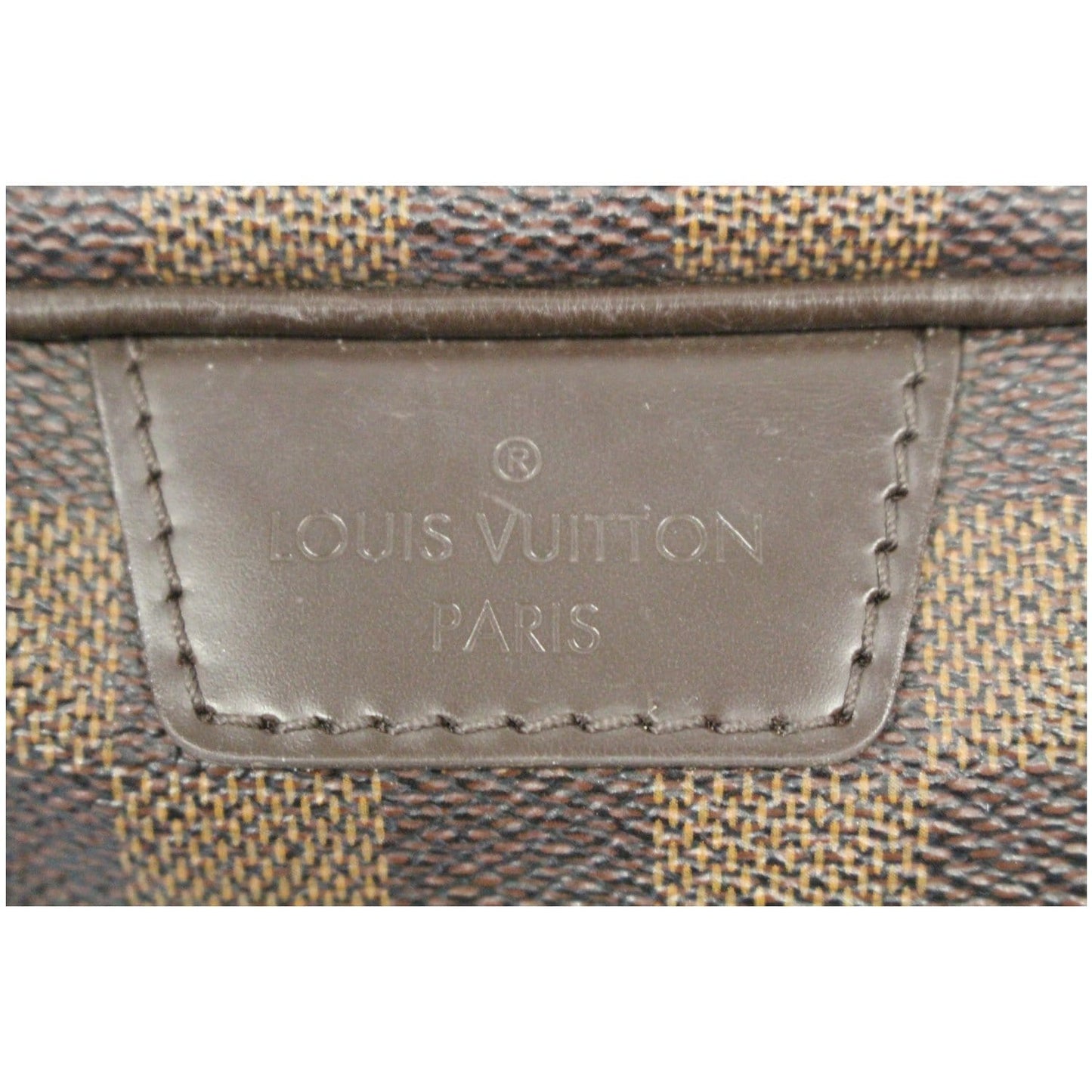 LOUIS VUITTON Rivington GM Damier Ebene Shoulder Bag Brown - 20% OFF