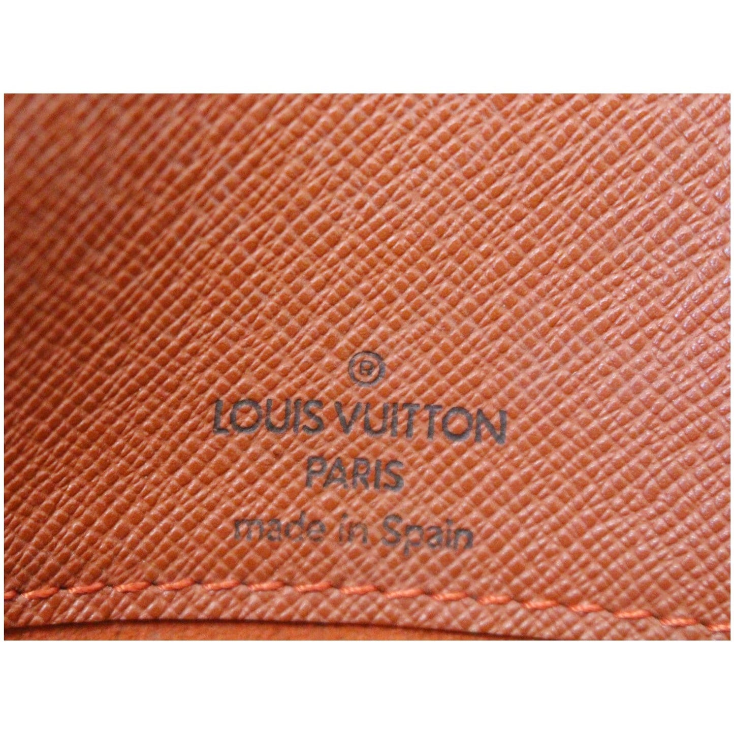 LOUIS VUITTON Musette Tango Long Strap Damier Ebene Crossbody Bag Brown