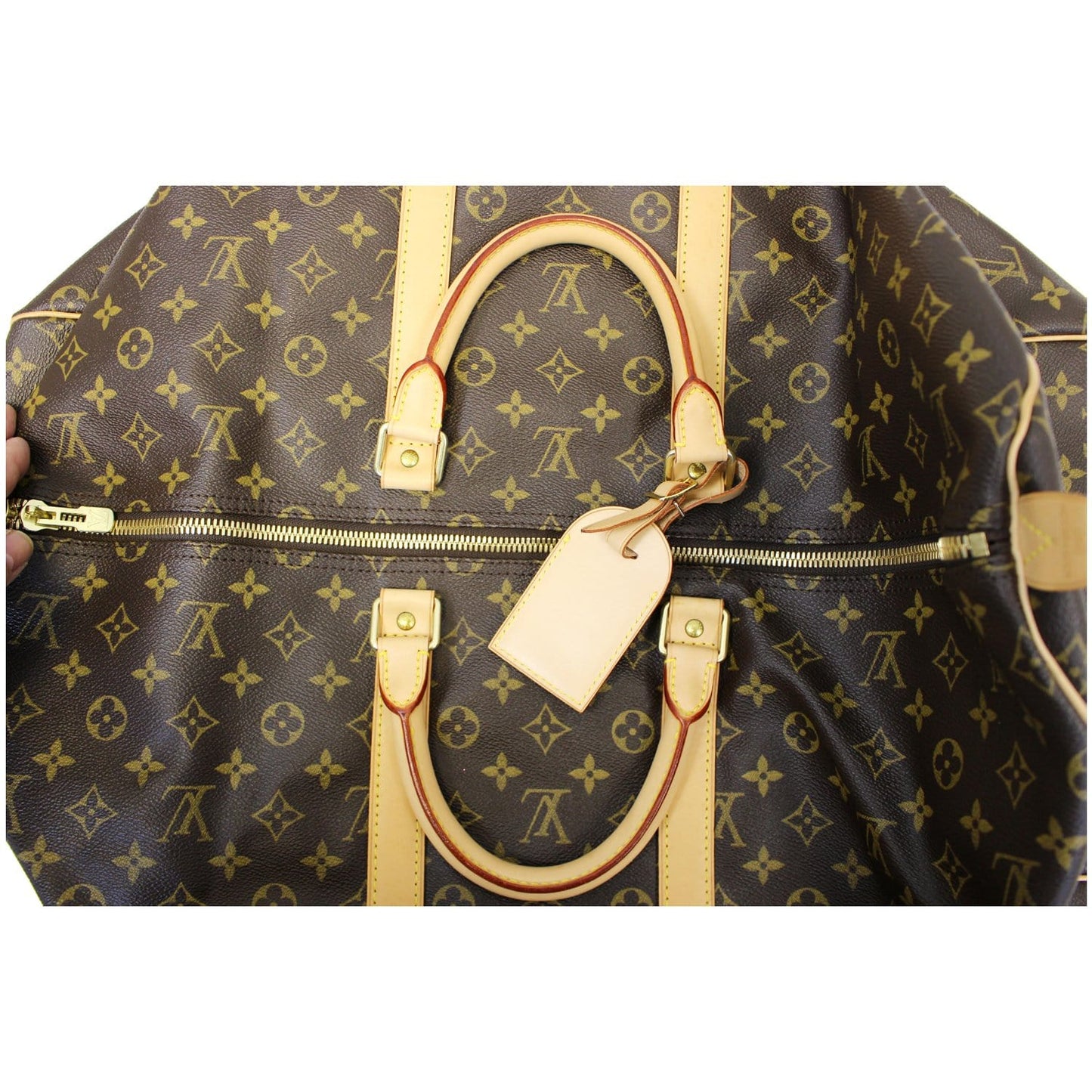 LOUIS VUITTON Keepall 55 Monogram Canvas Boston Bag