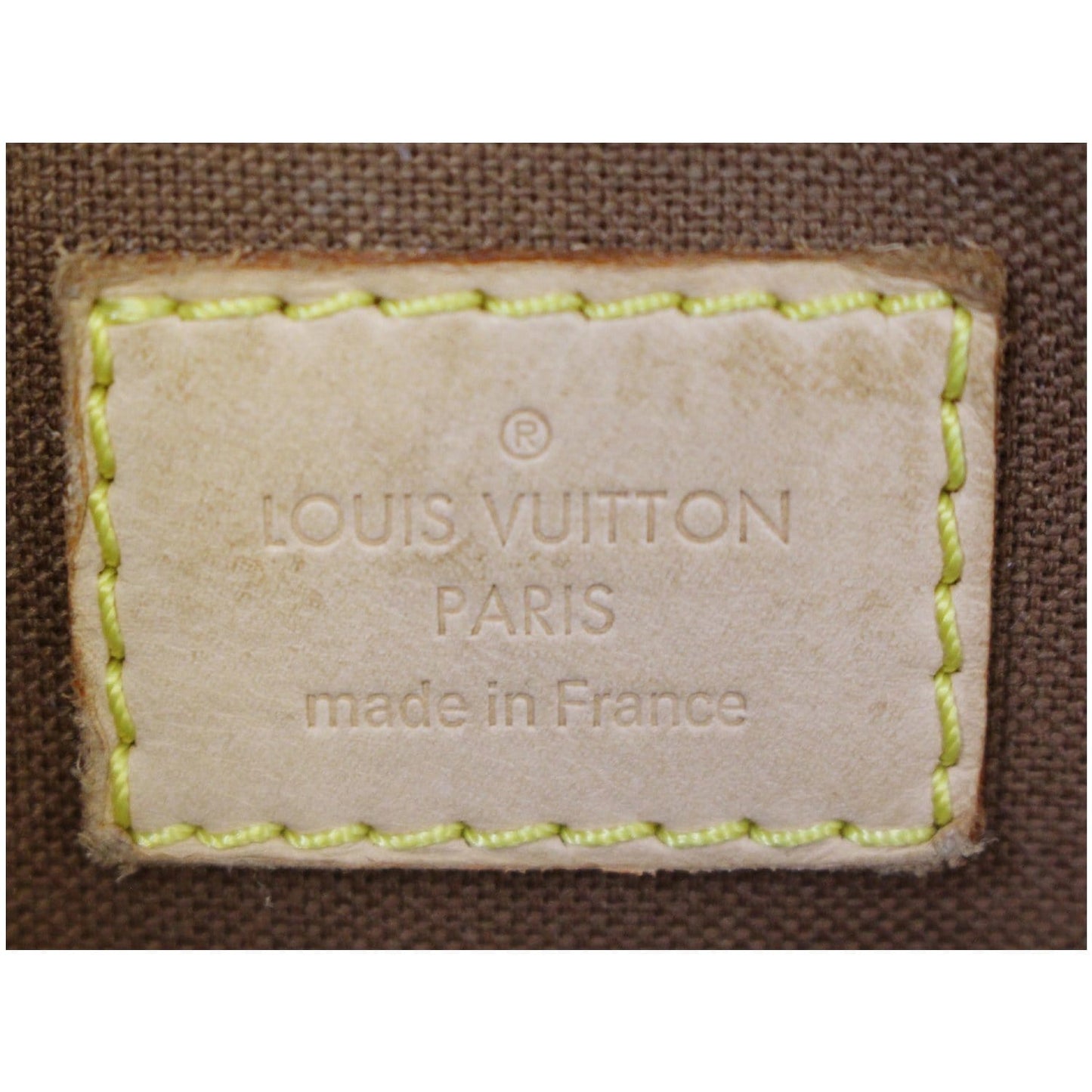 LOUIS VUITTON Icare Monogram Canvas Laptop Bag Brown